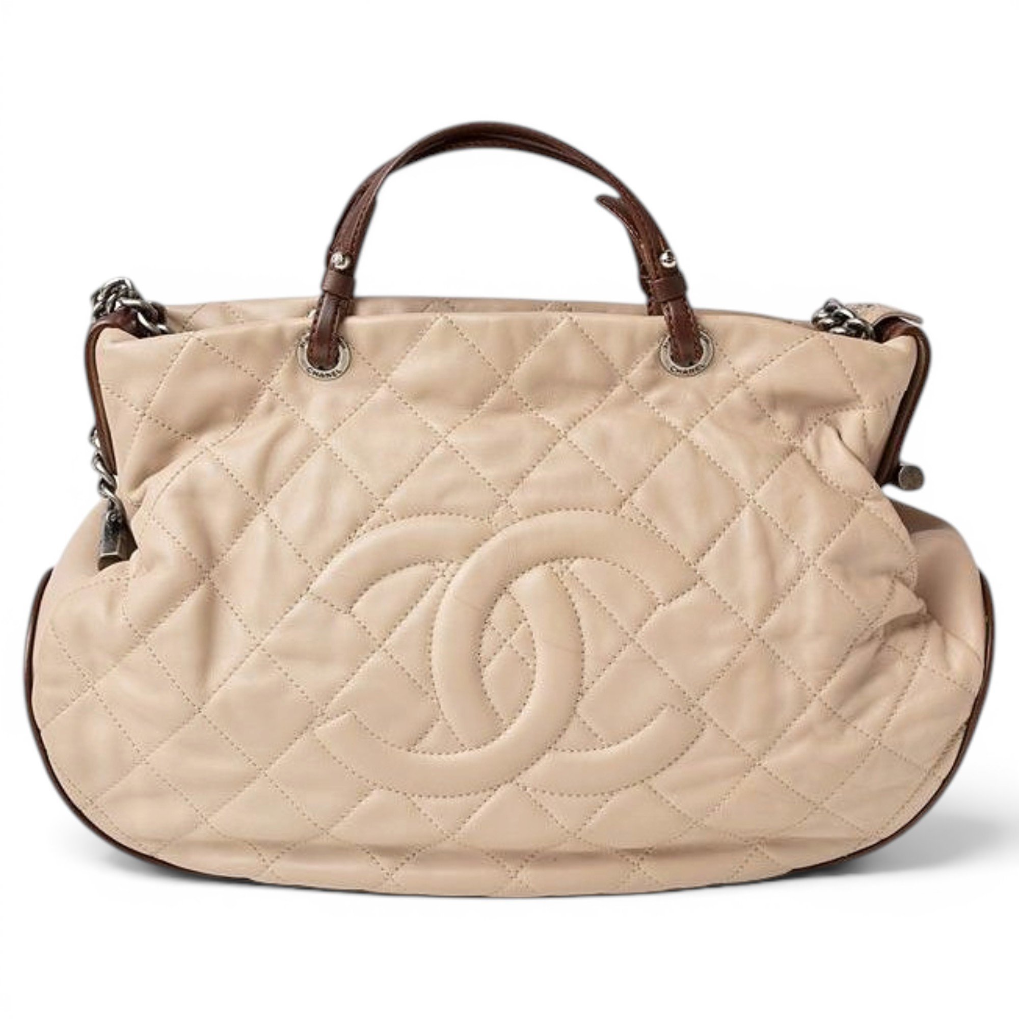 Leather tote