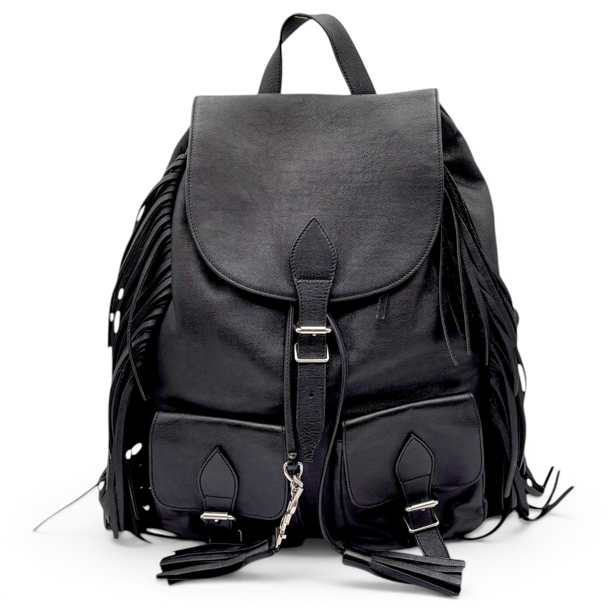 Saint Laurent Pony-style calfskin backpack