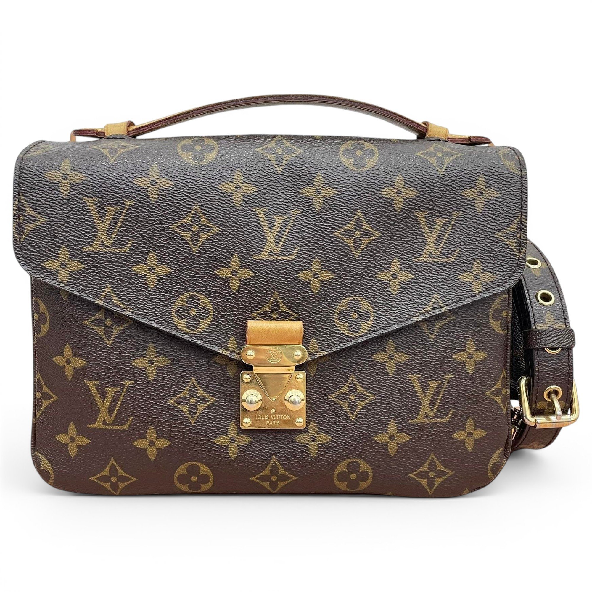 Metis leather handbag