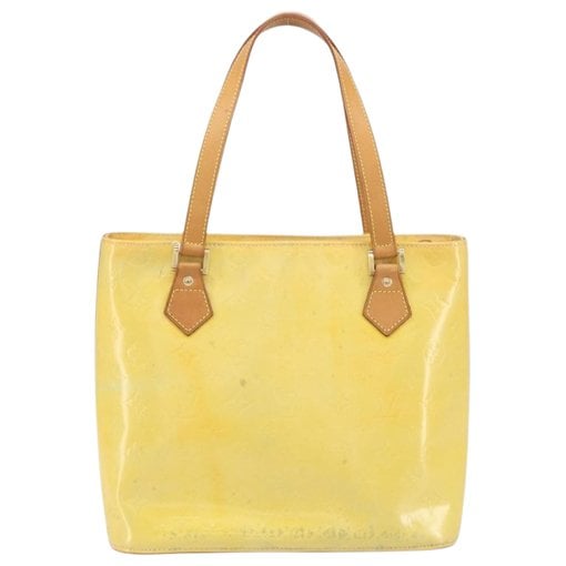 Houston patent leather handbag