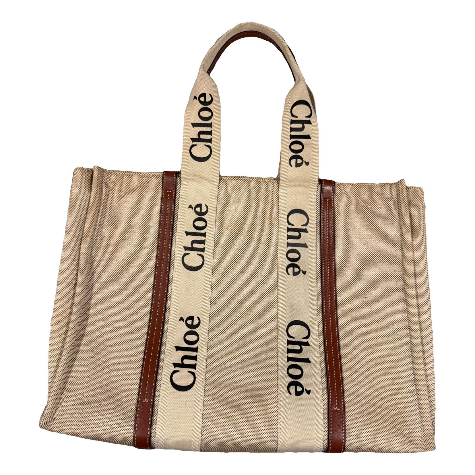 Chloe Woody cloth tote