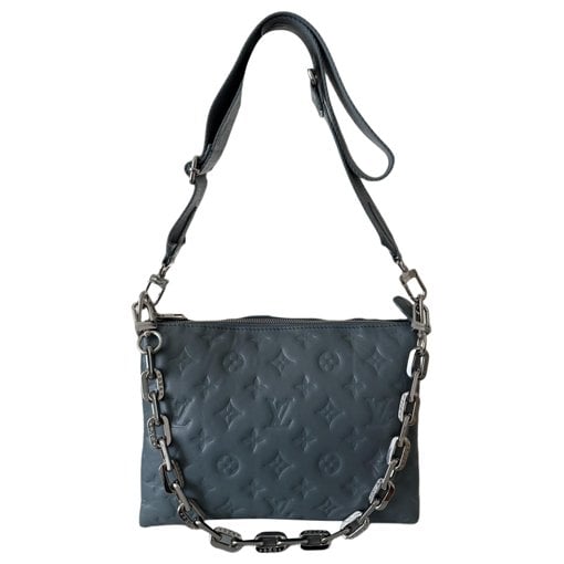 Coussin leather handbag