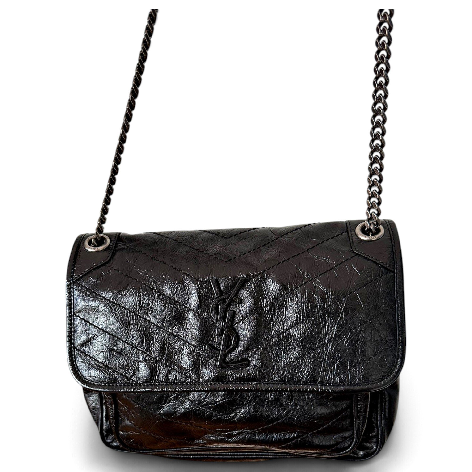 Leather crossbody bag