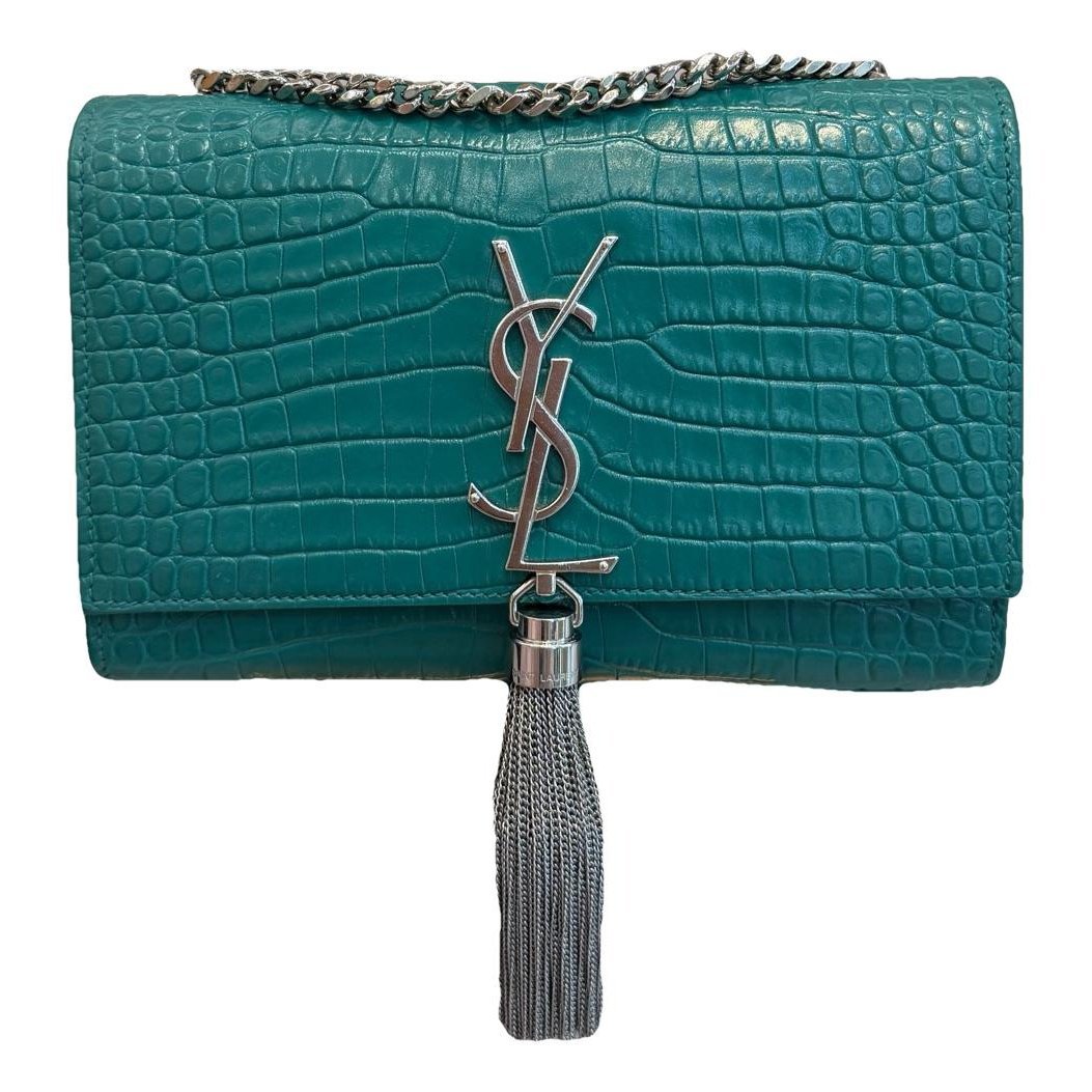 Pompom Kate leather handbag