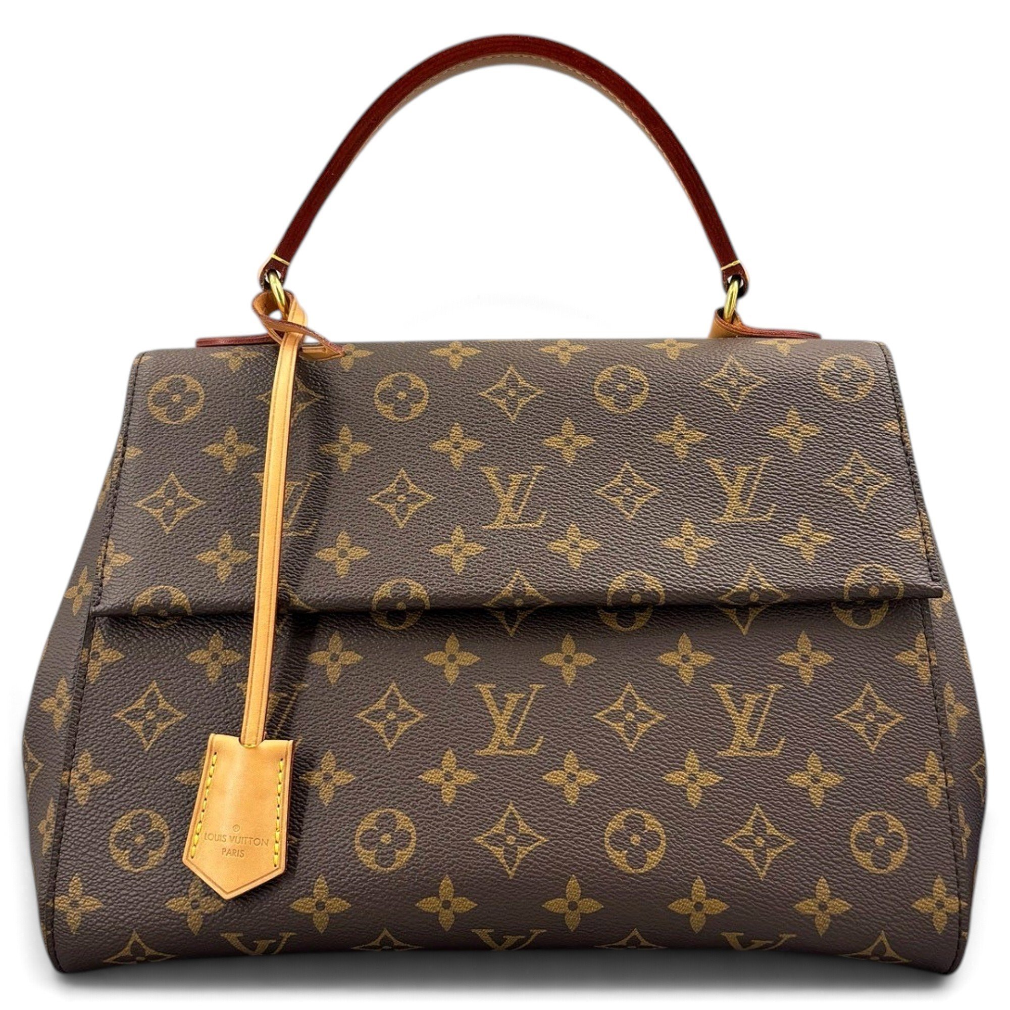 Cluny leather handbag