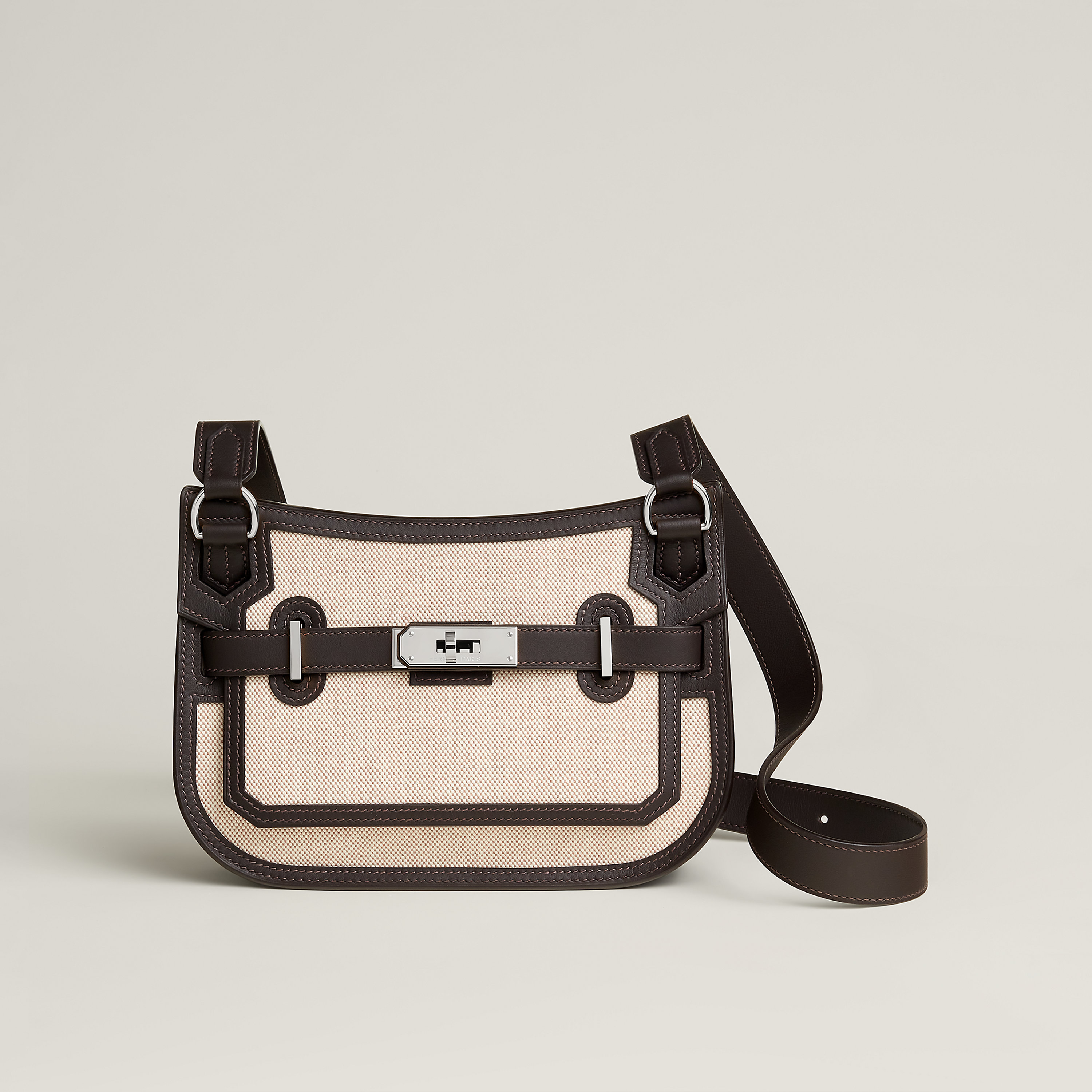 Jypsiere mini Toile & Cuir bag