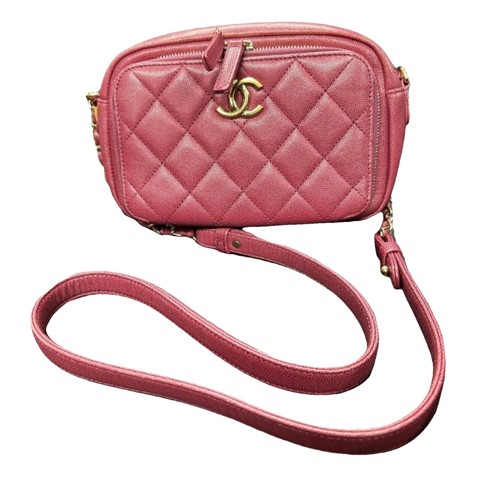 Leather crossbody bag