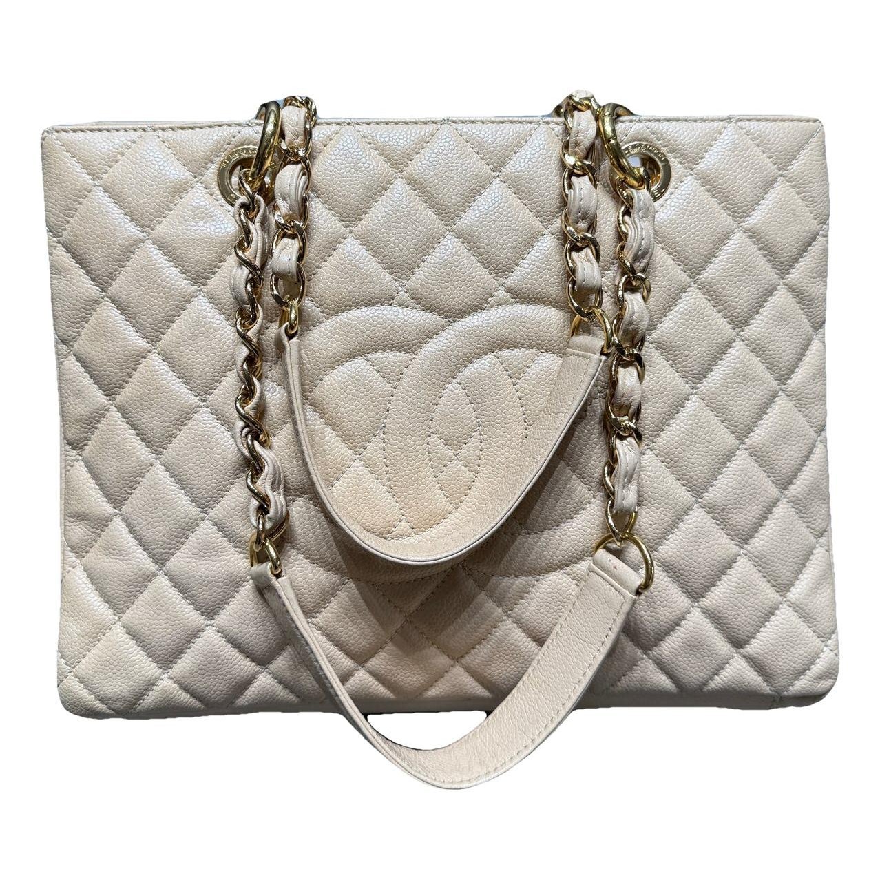 Grand shopping leather handbag