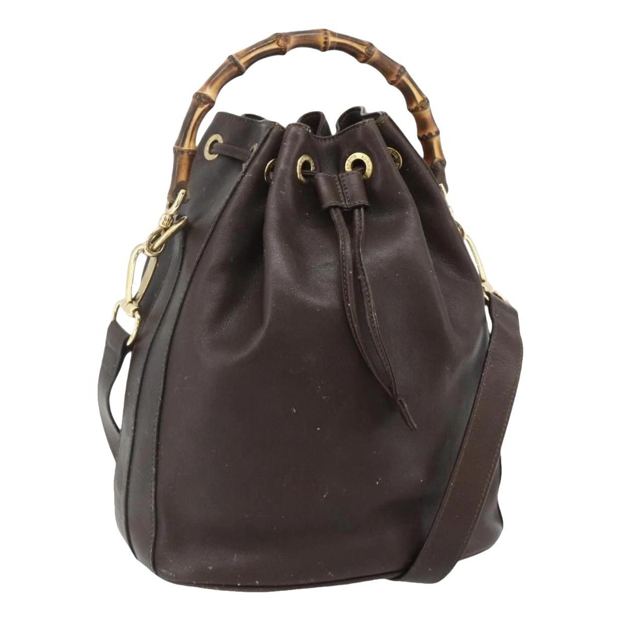 Leather handbag