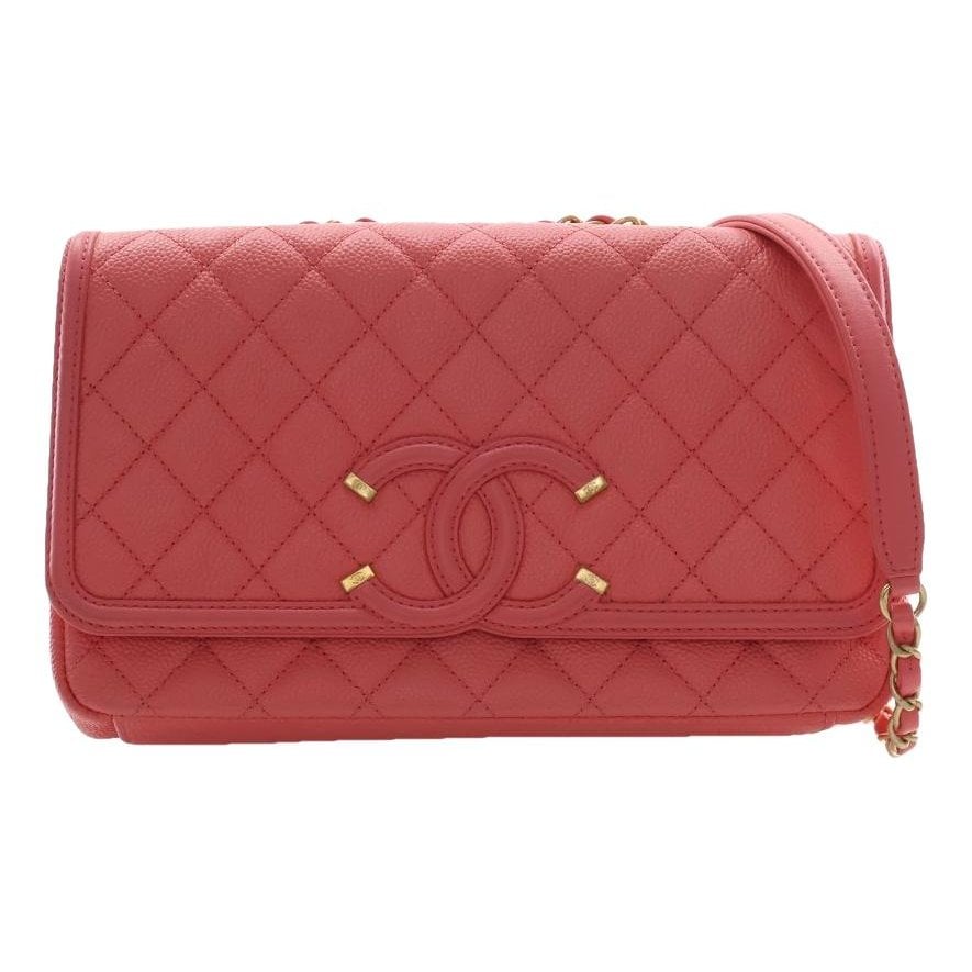 CC Filigree leather crossbody bag