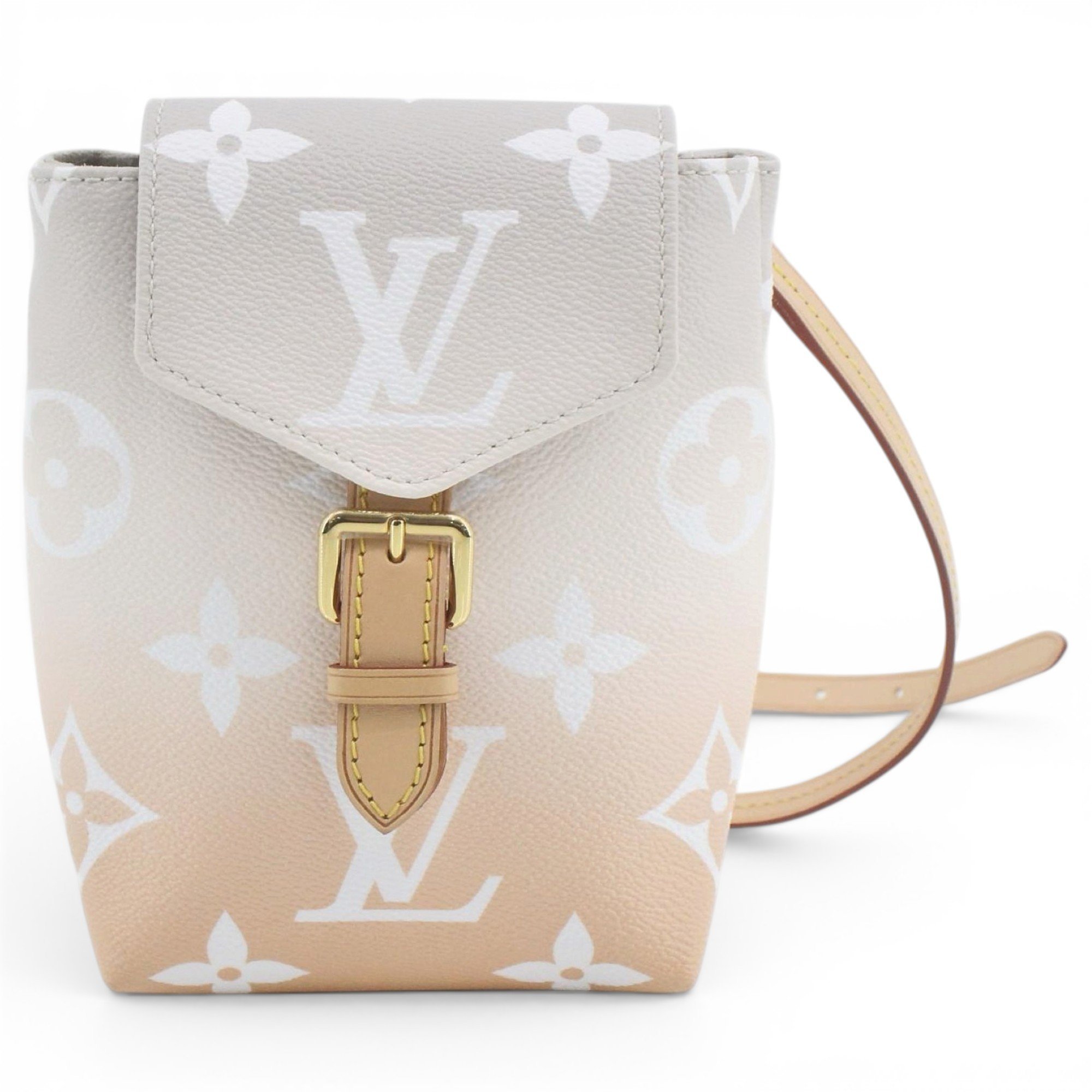 Tiny leather backpack