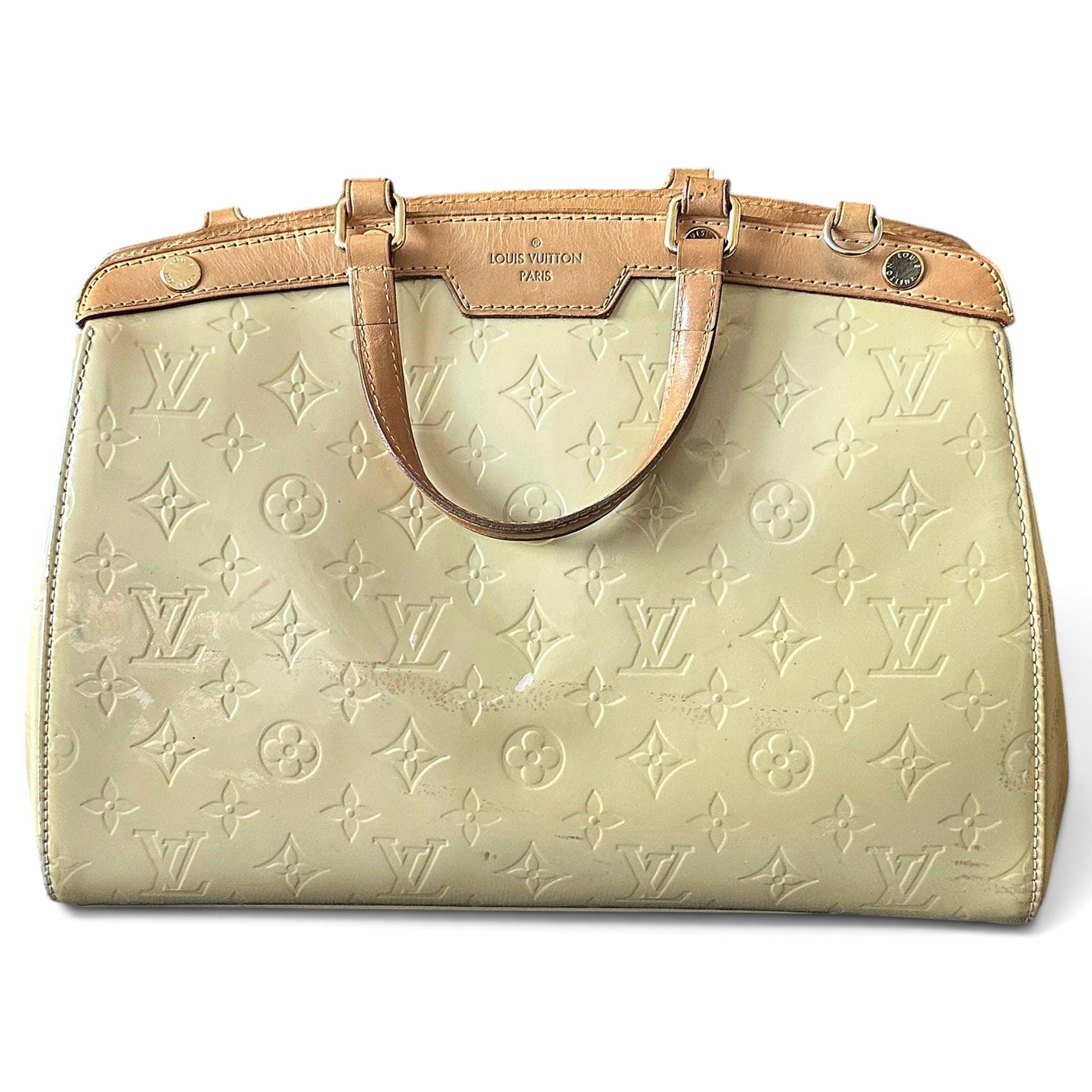 Bréa patent leather handbag