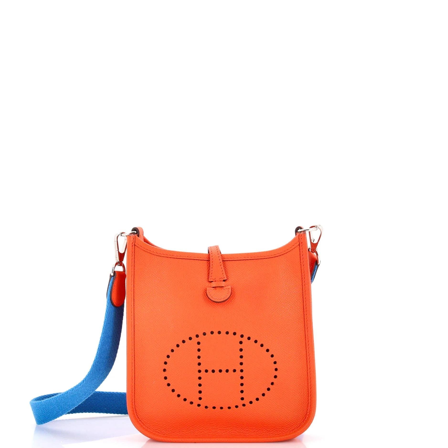 Mini Evelyne leather crossbody bag