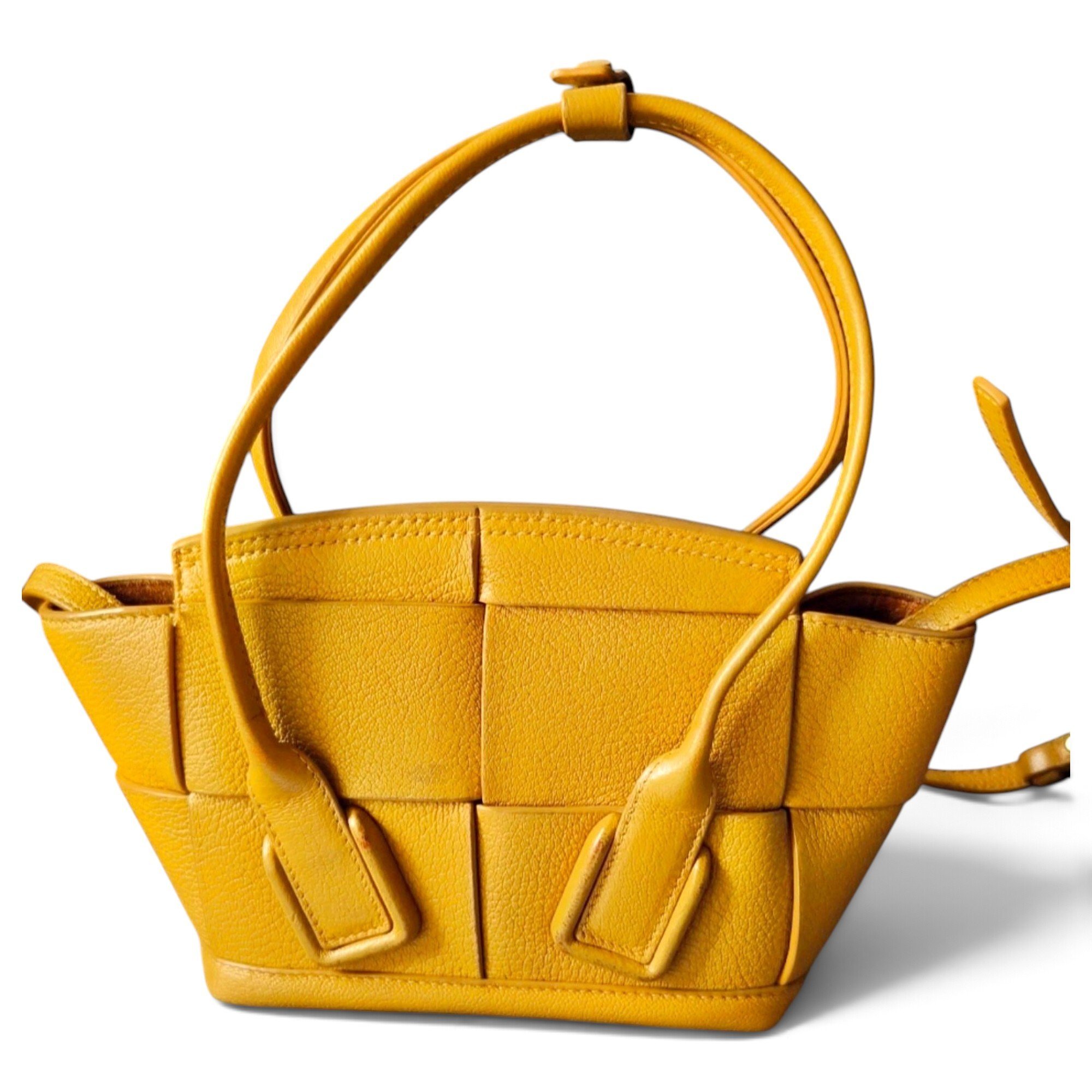 Arco leather handbag