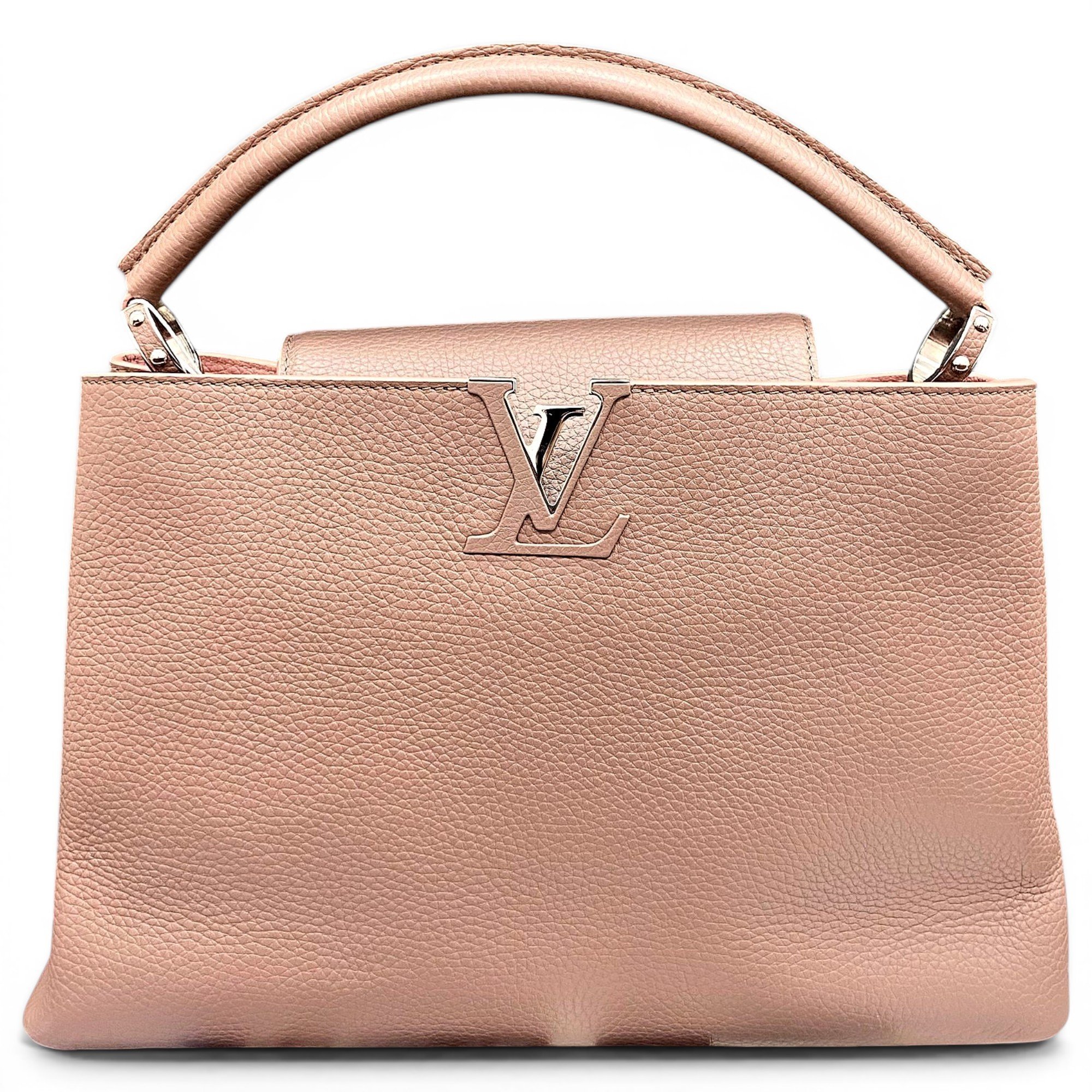 Capucines leather handbag