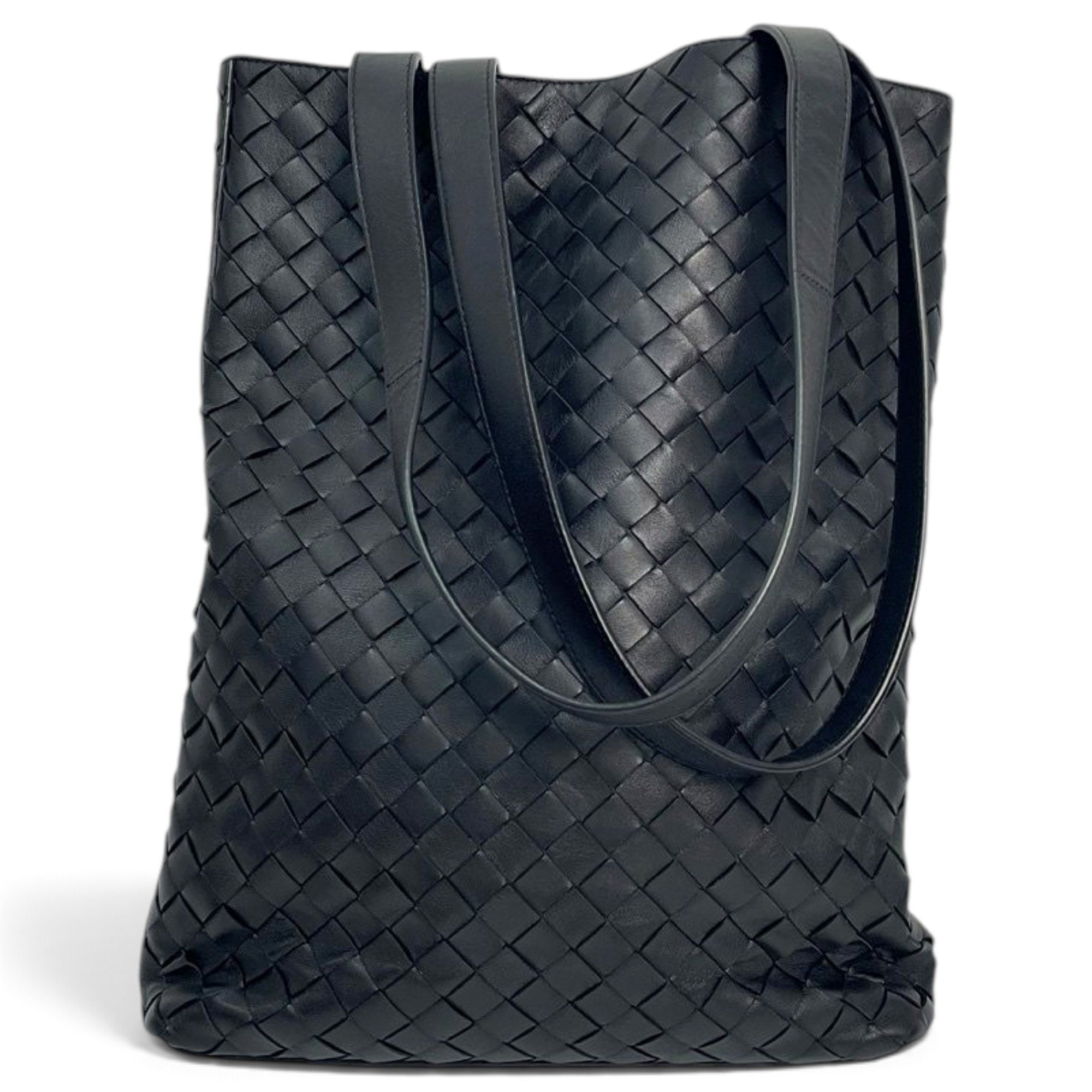 Leather tote
