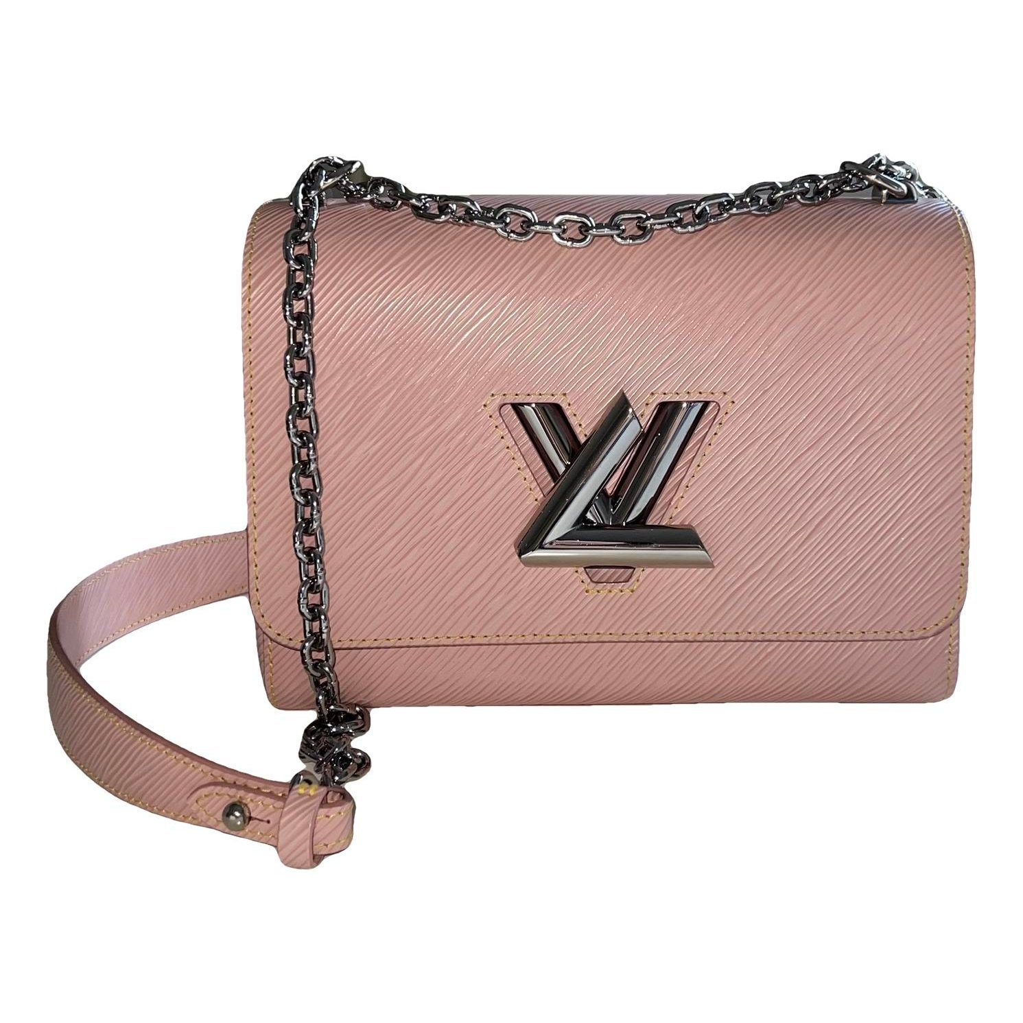 Twist leather crossbody bag