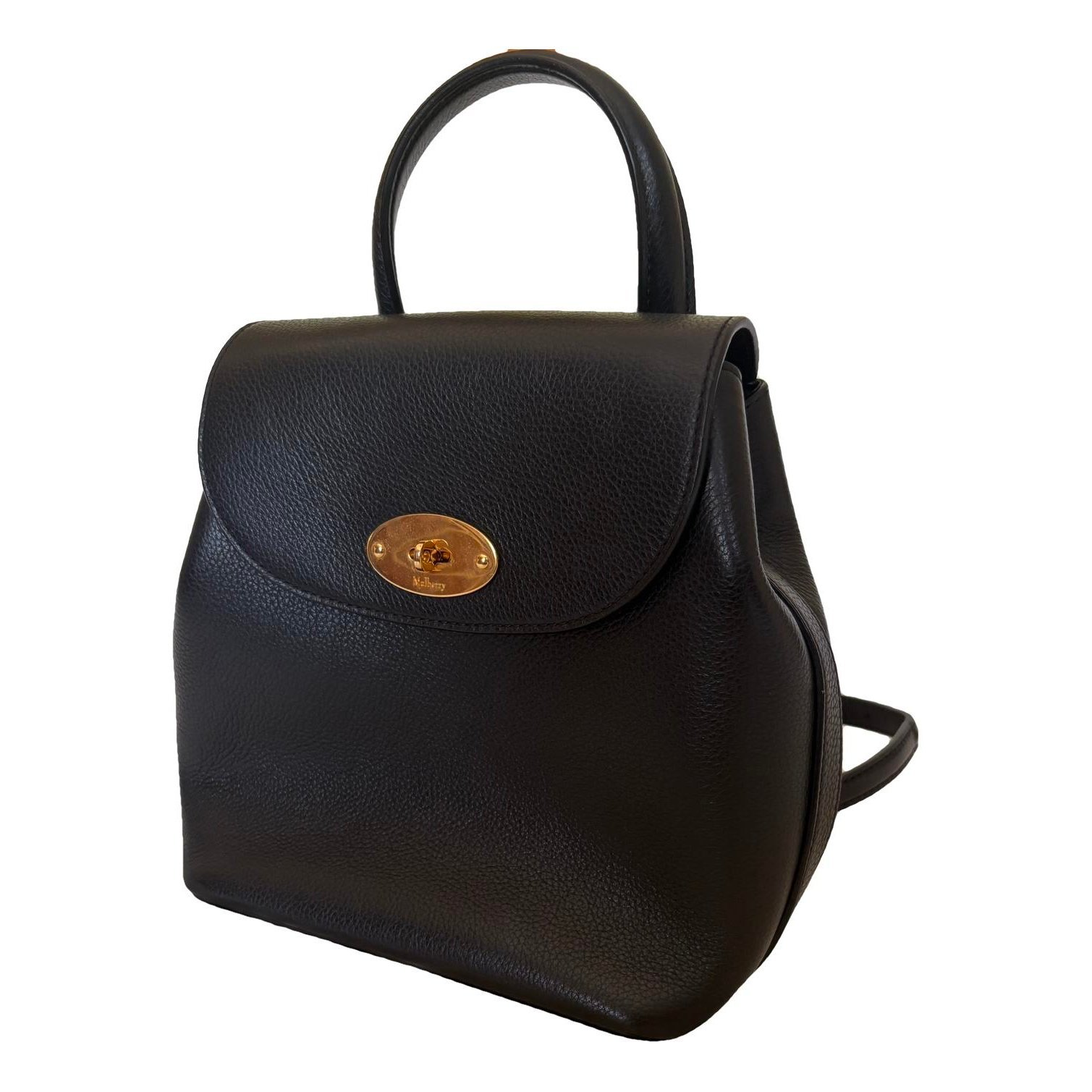 Leather backpack