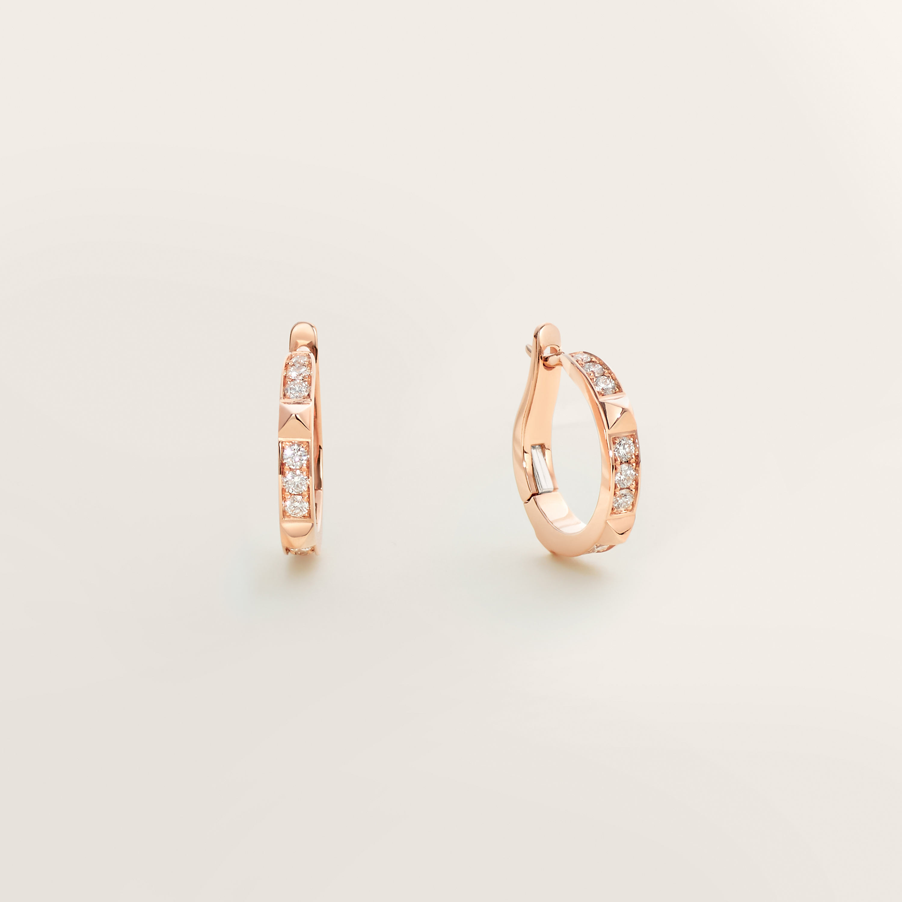 Hermès Clou d'H dangle earrings, small model
