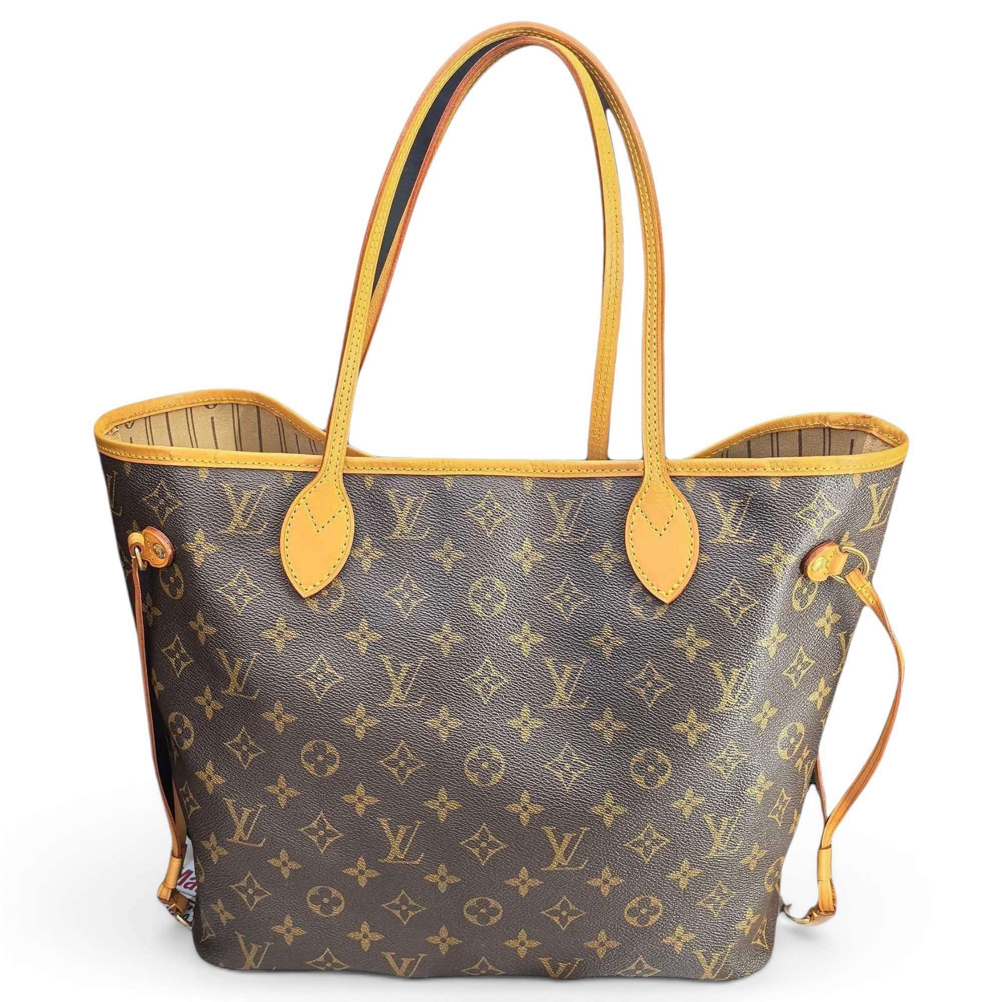 Neverfull leather handbag