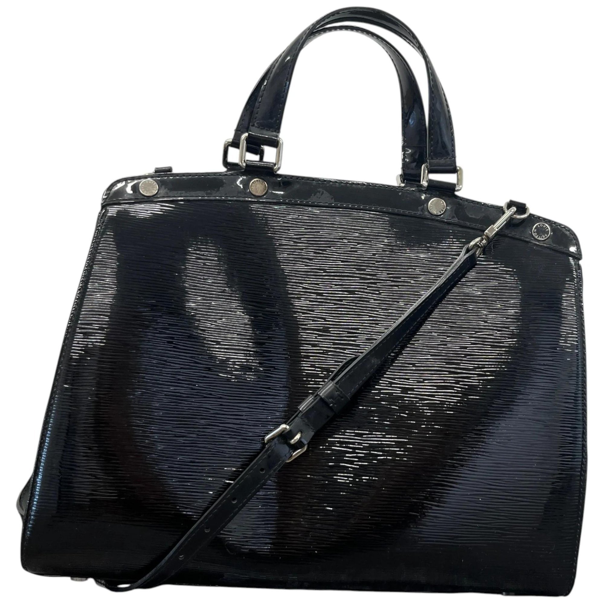 Bréa patent leather handbag