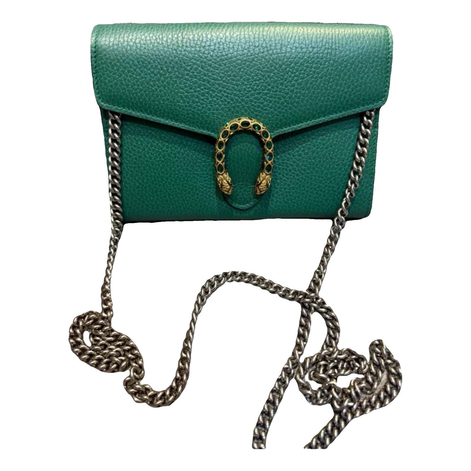 Dionysus Chain Wallet leather crossbody bag