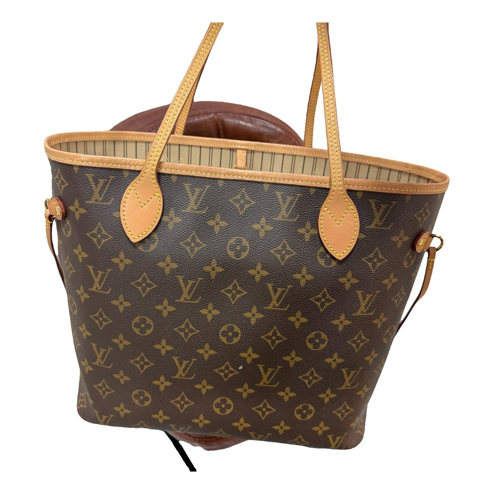 Neverfull leather handbag