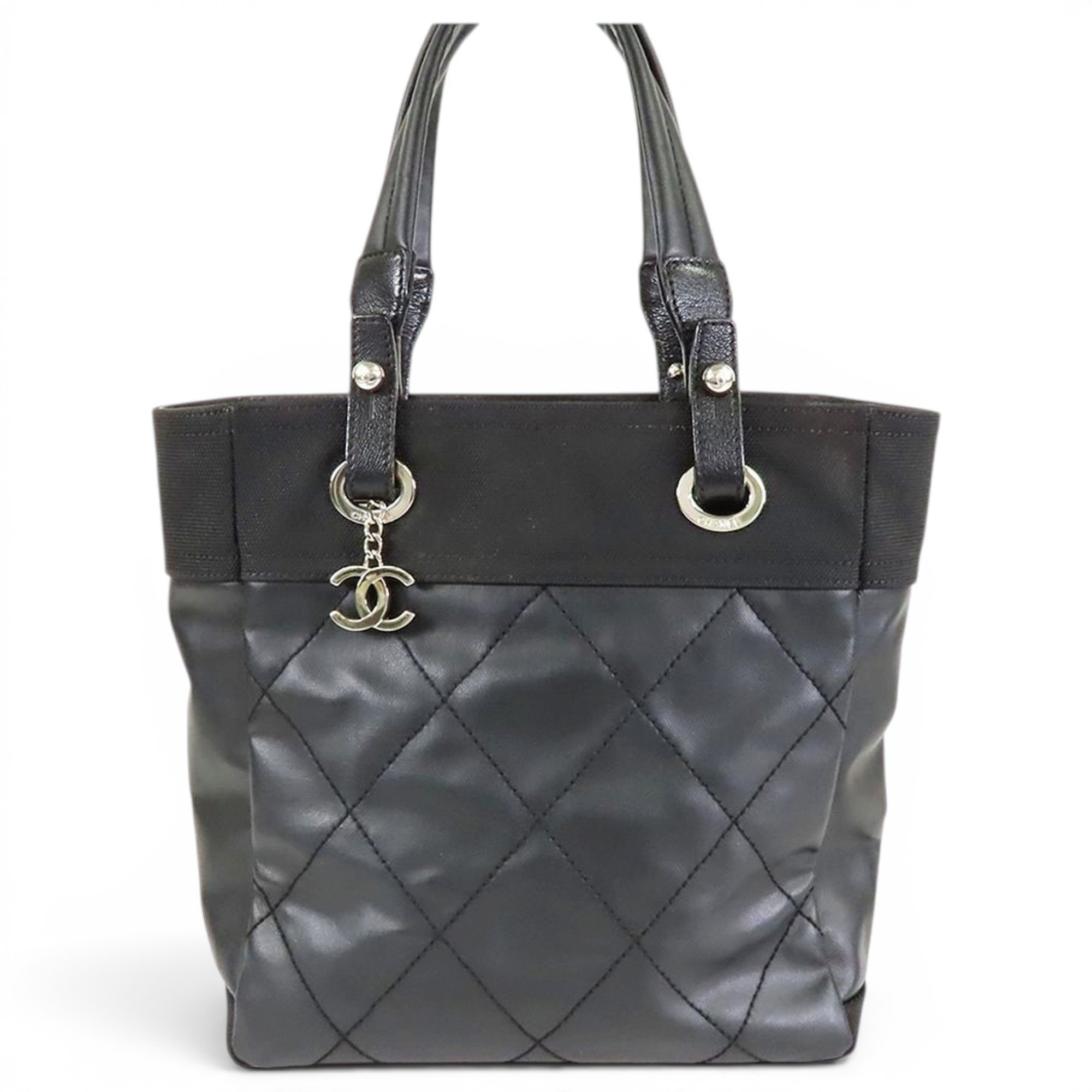 Leather tote