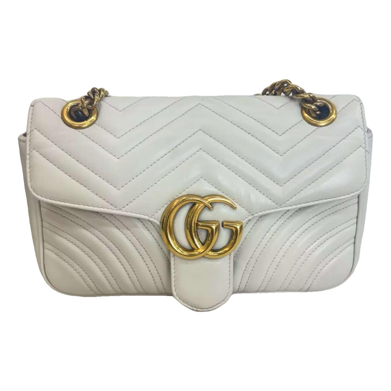 GG Marmont Flap leather crossbody bag