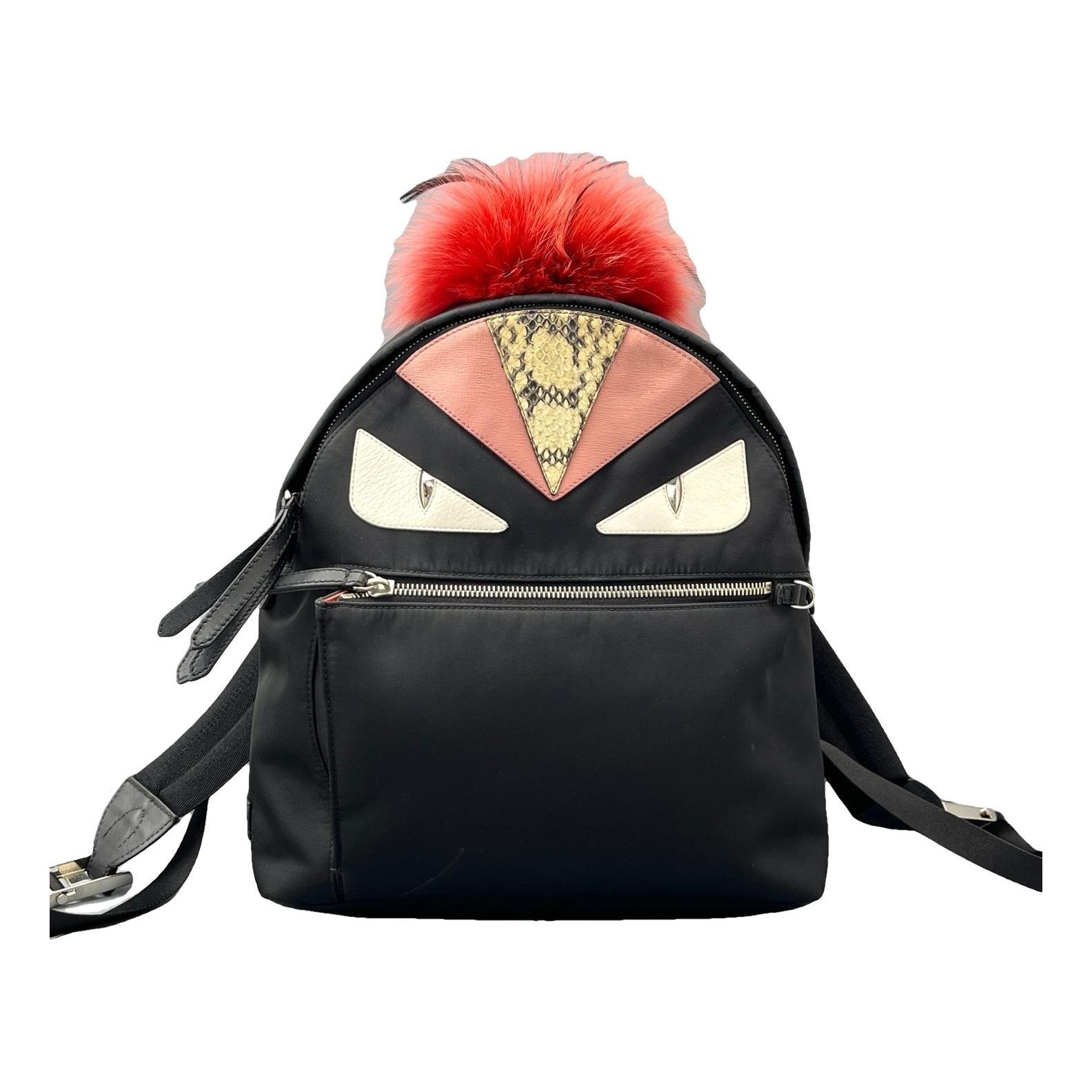 Leather backpack