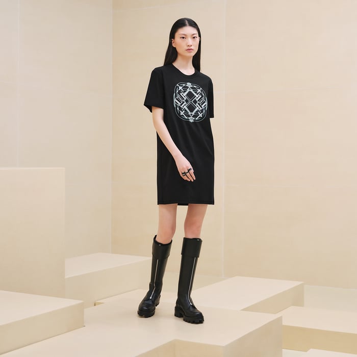 Noir "Mors a Jouets" T-shirt Dress