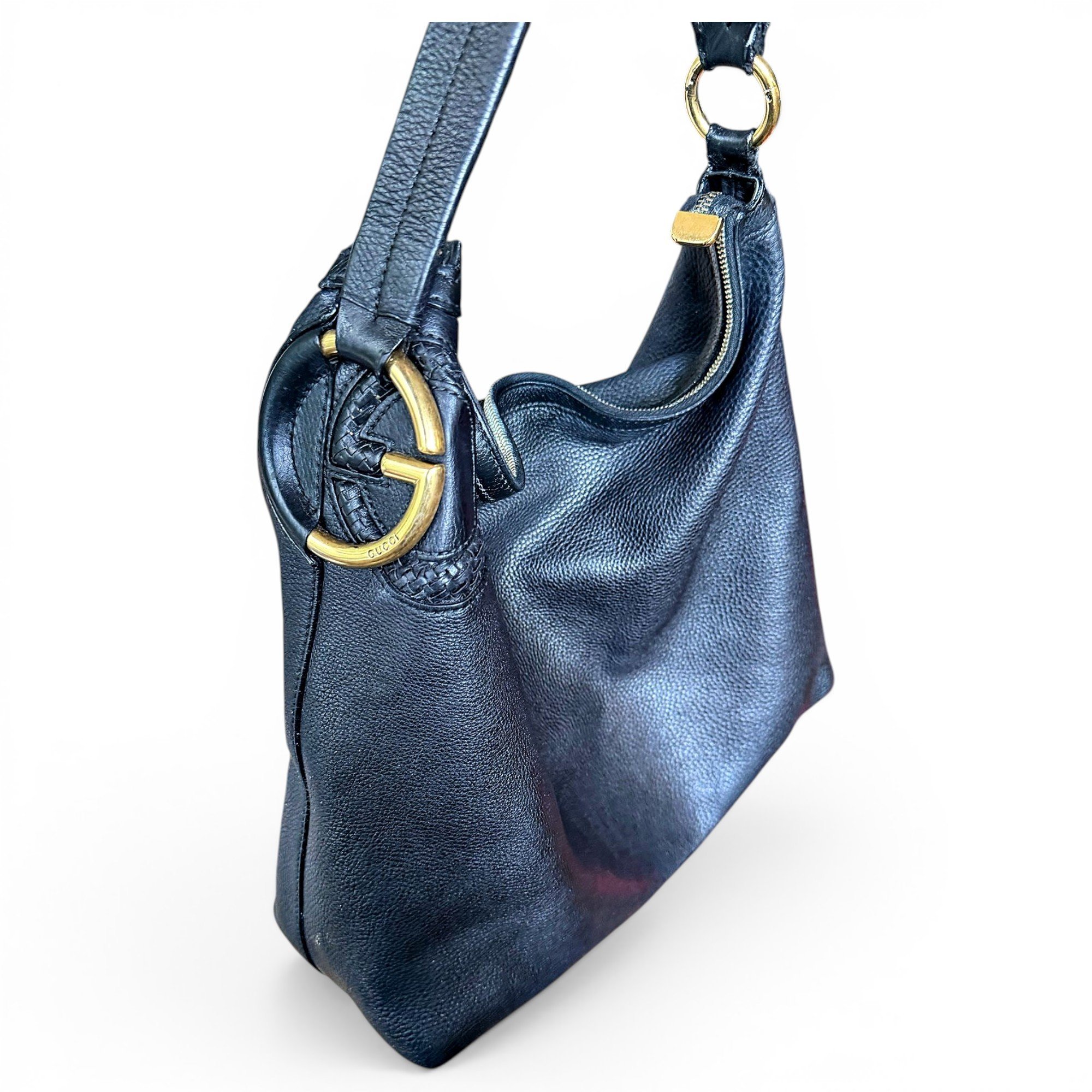 Leather handbag