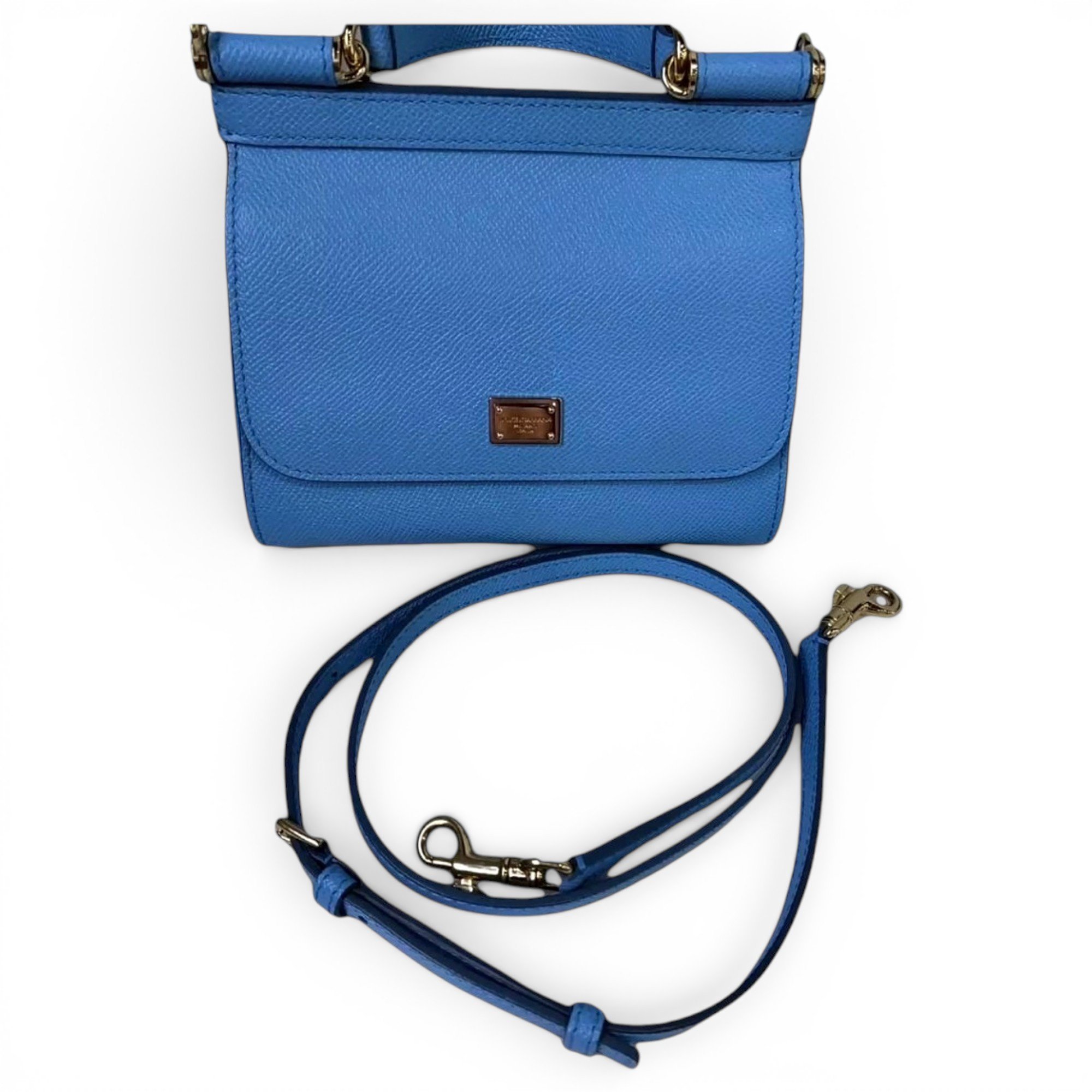 Dolce & Gabbana Sicily leather handbag