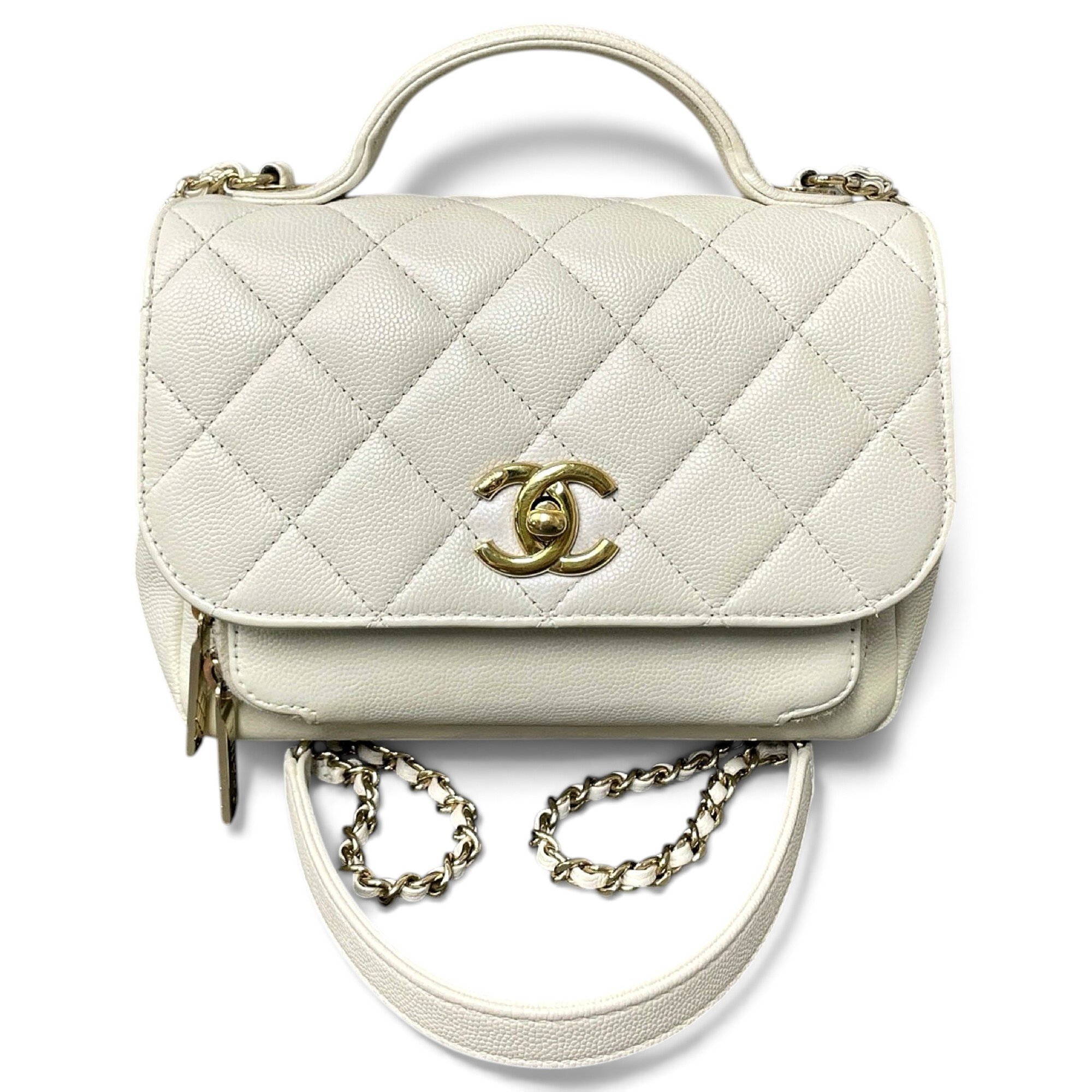 Coco Handle leather handbag
