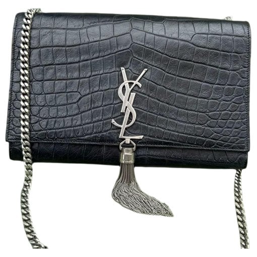 Pompom Kate leather handbag