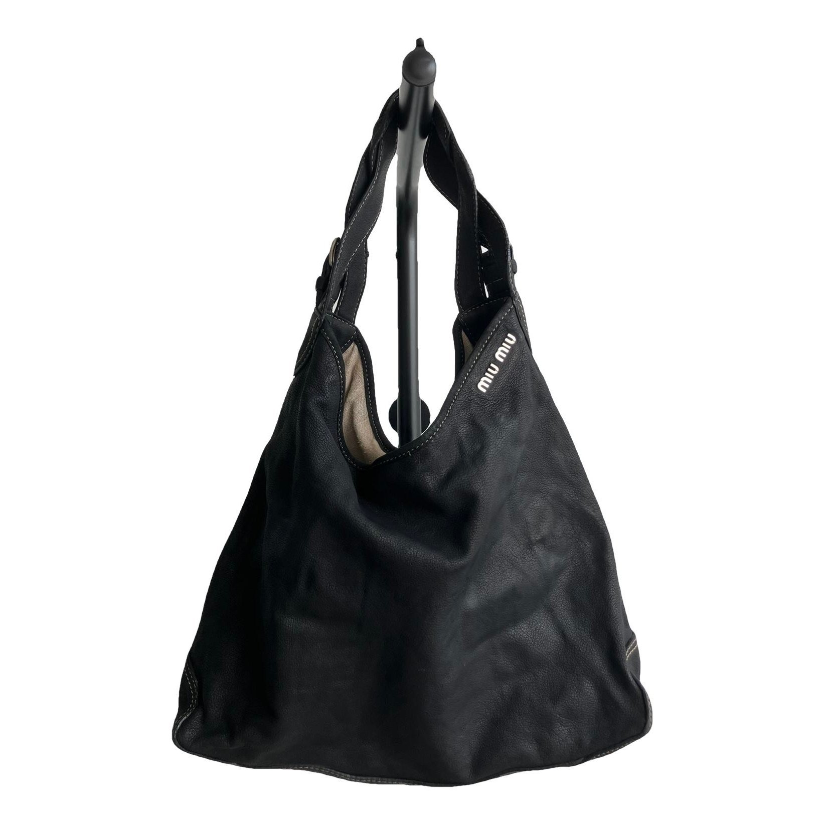 Faux fur handbag