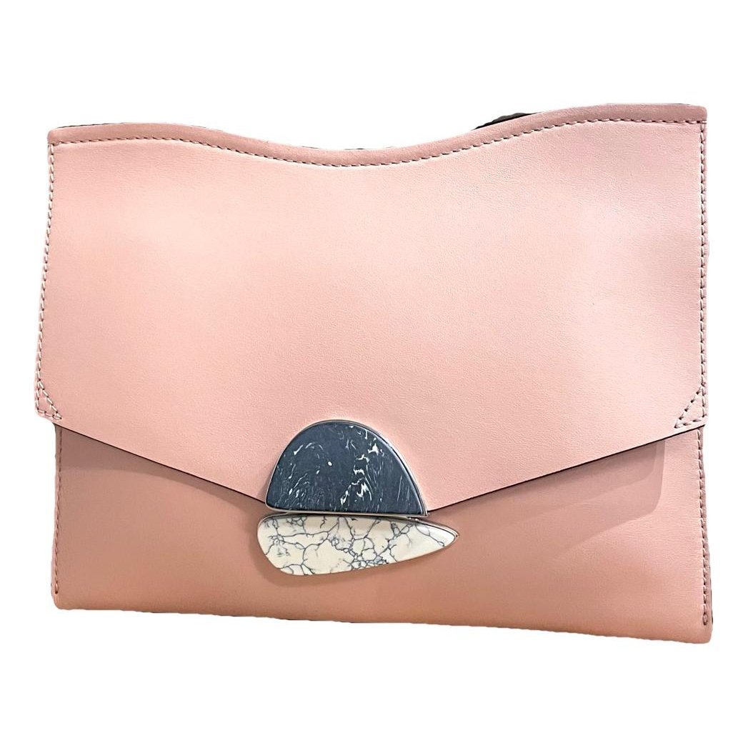 Proenza Schouler Curl leather clutch bag