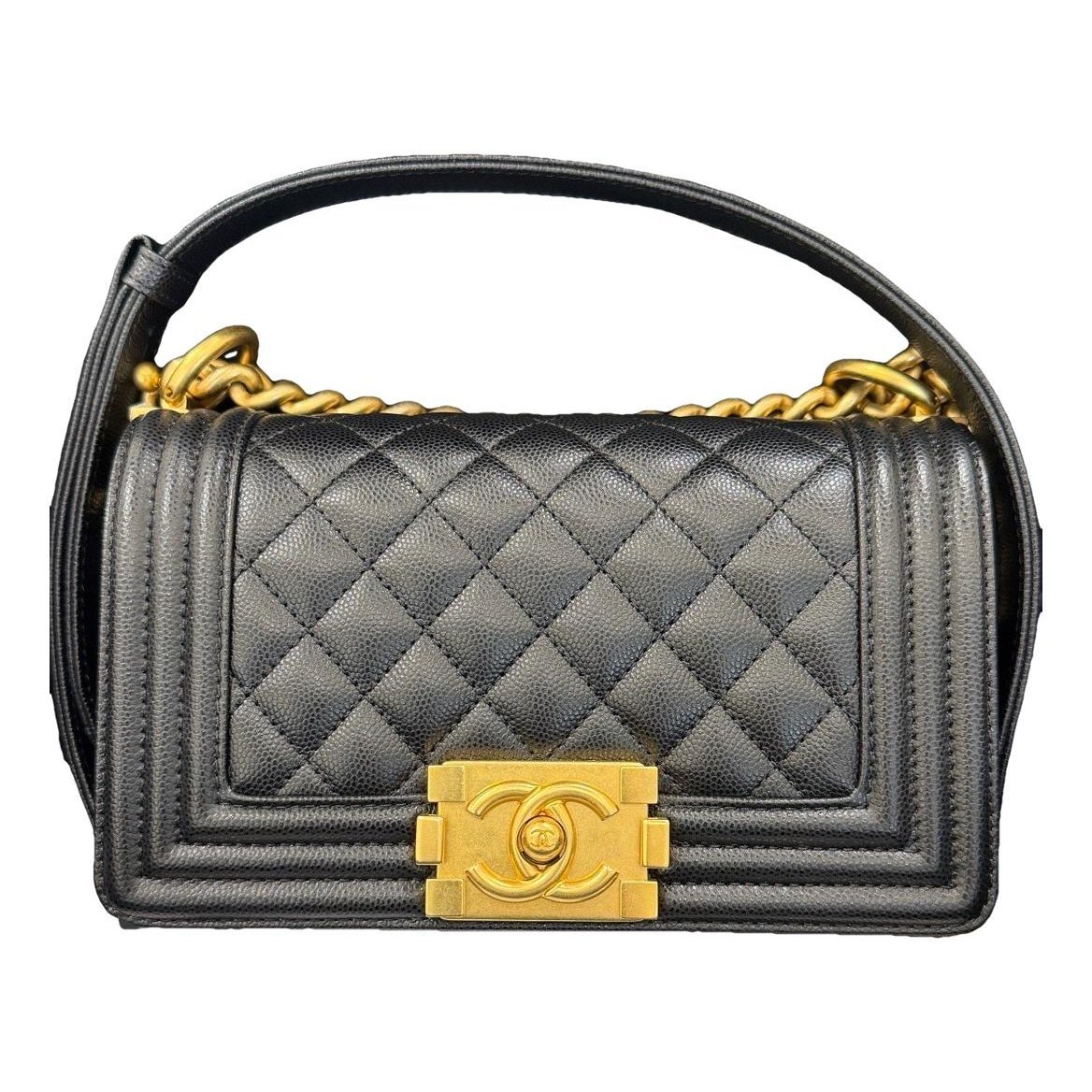 Boy leather crossbody bag