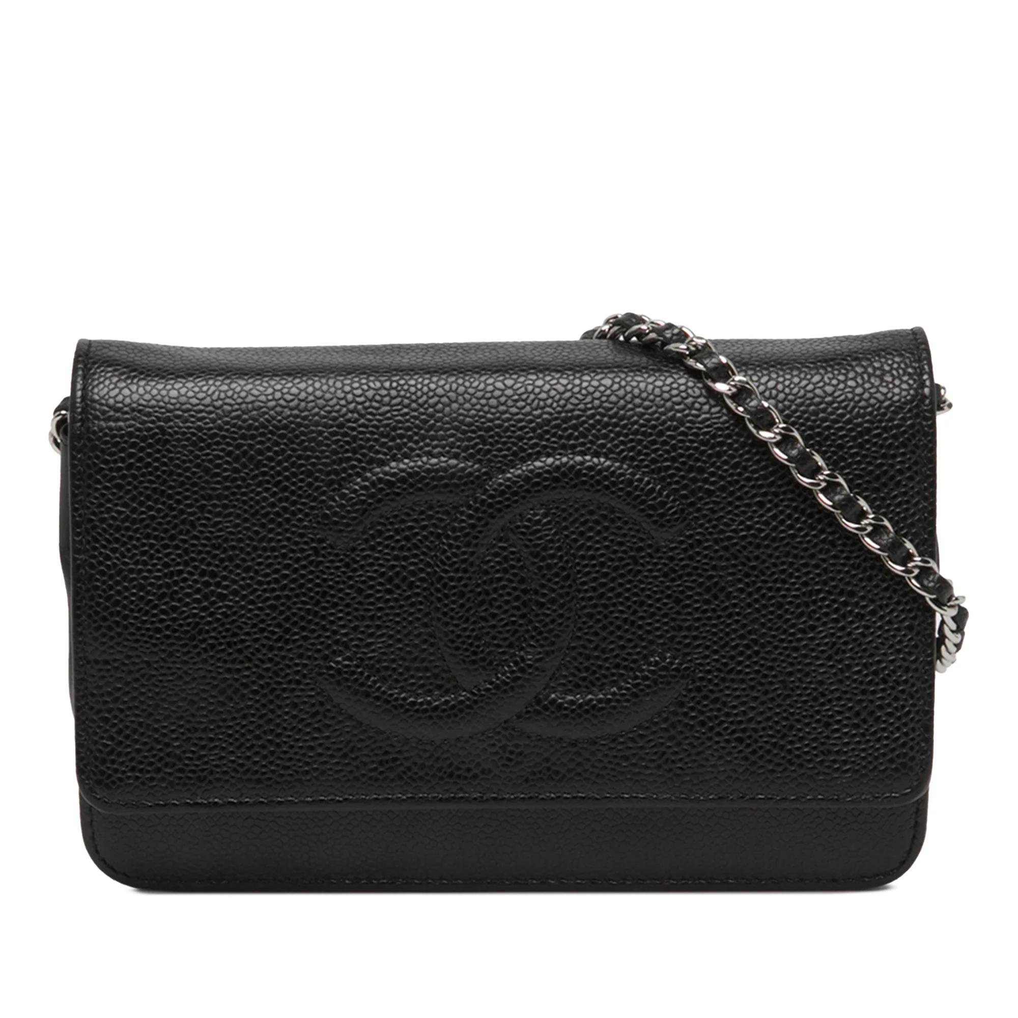 Wallet On Chain Timeless/Classique leather handbag