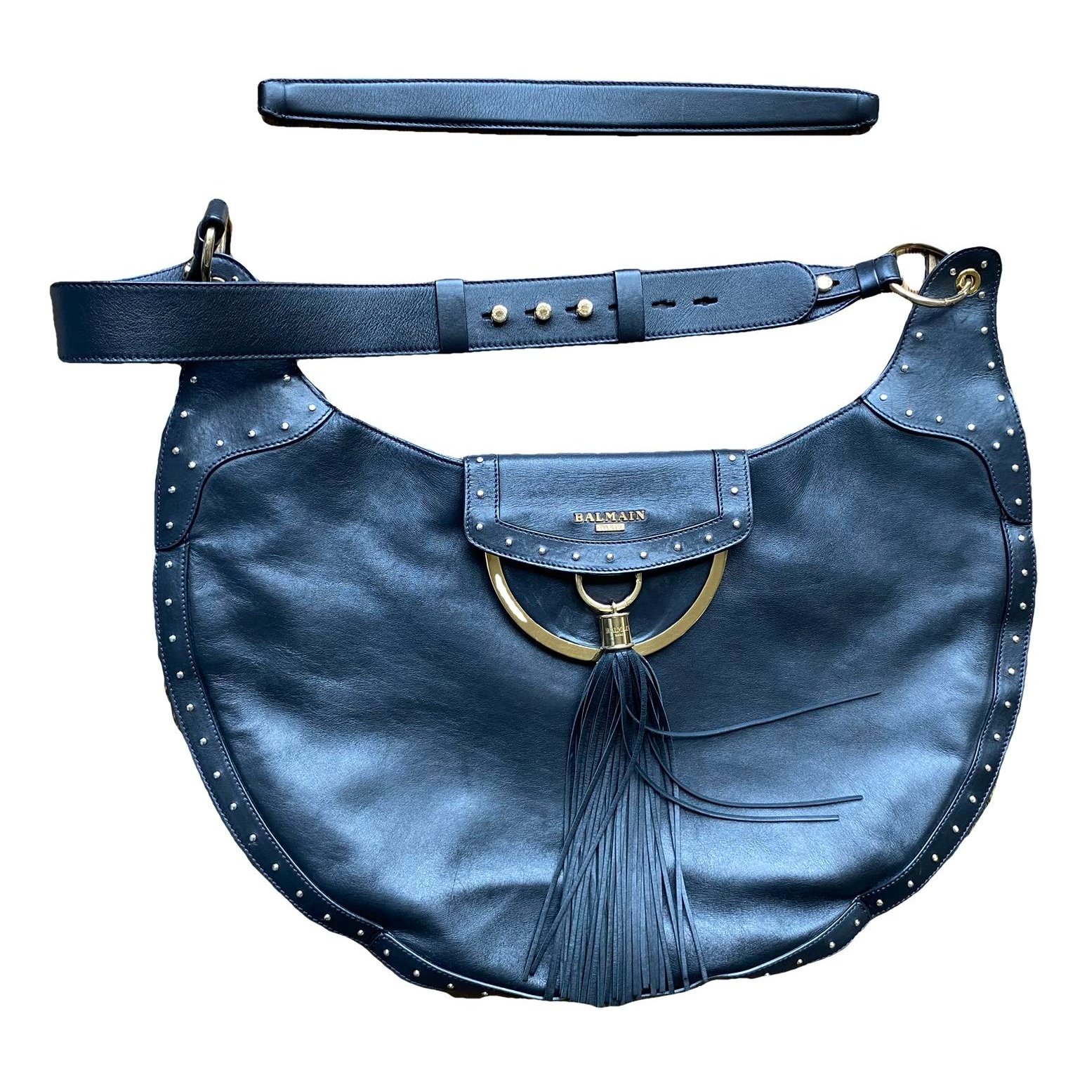 Balmain Leather tote