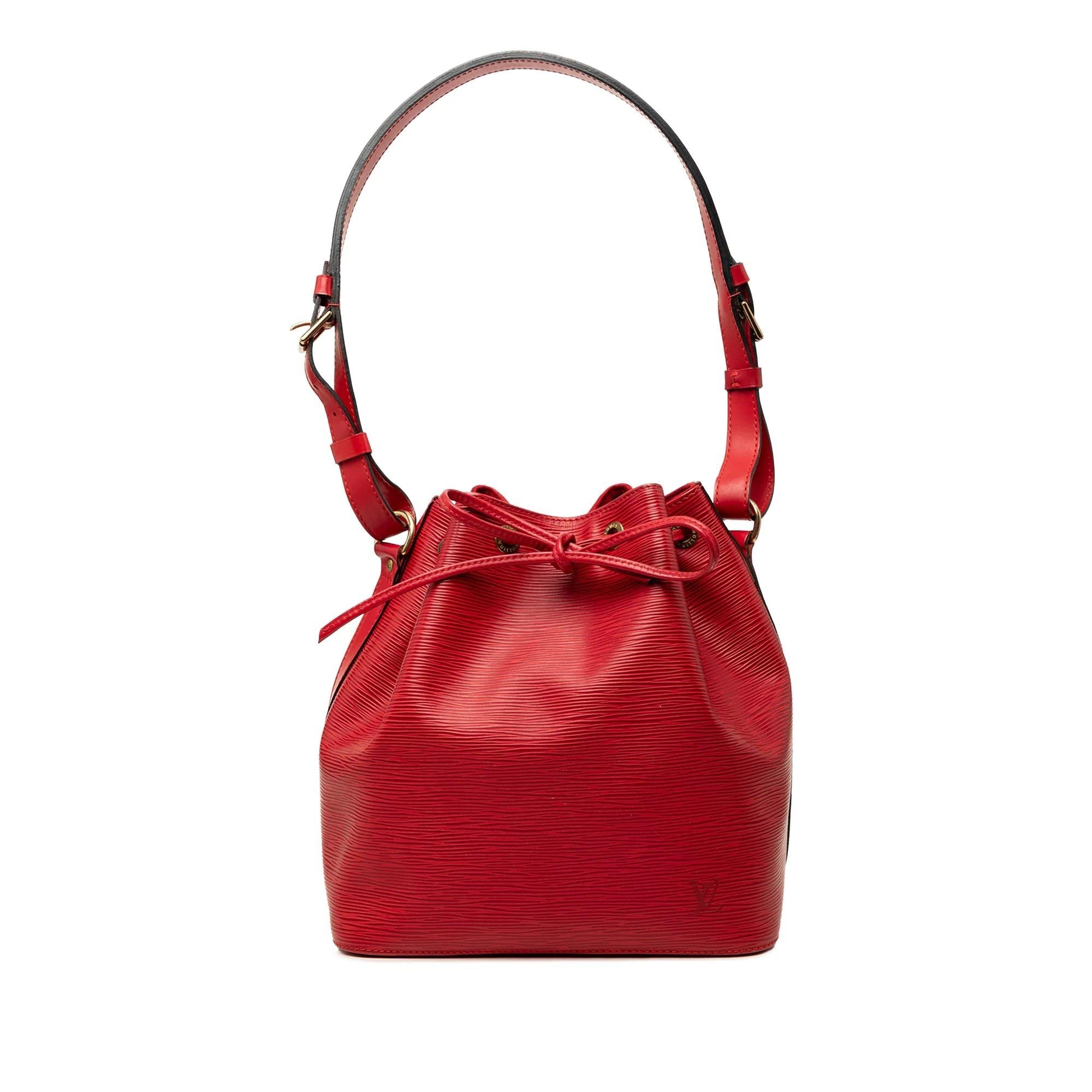 Bucket leather bag