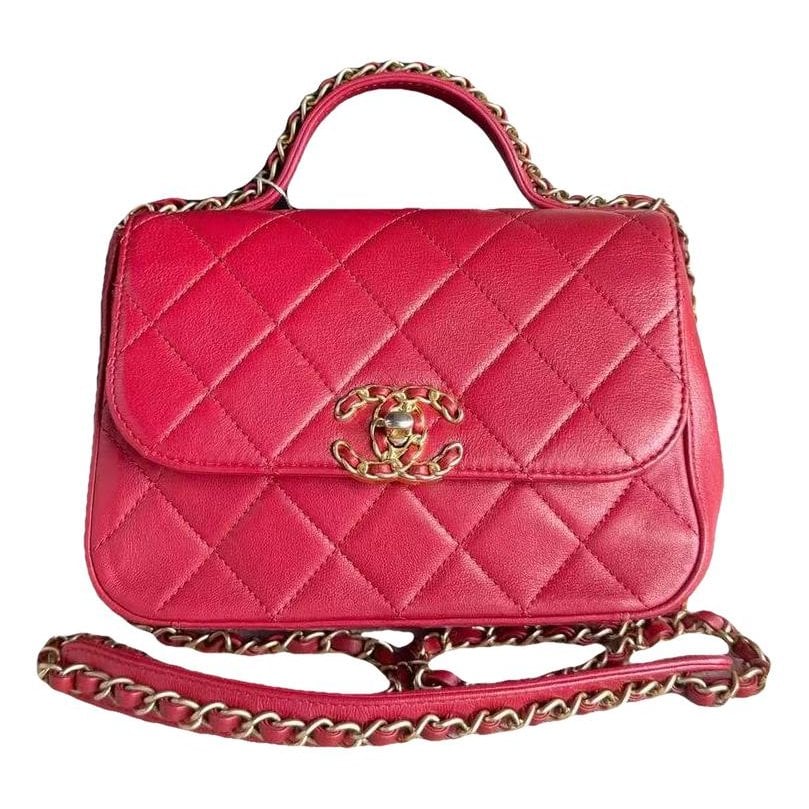 Leather handbag