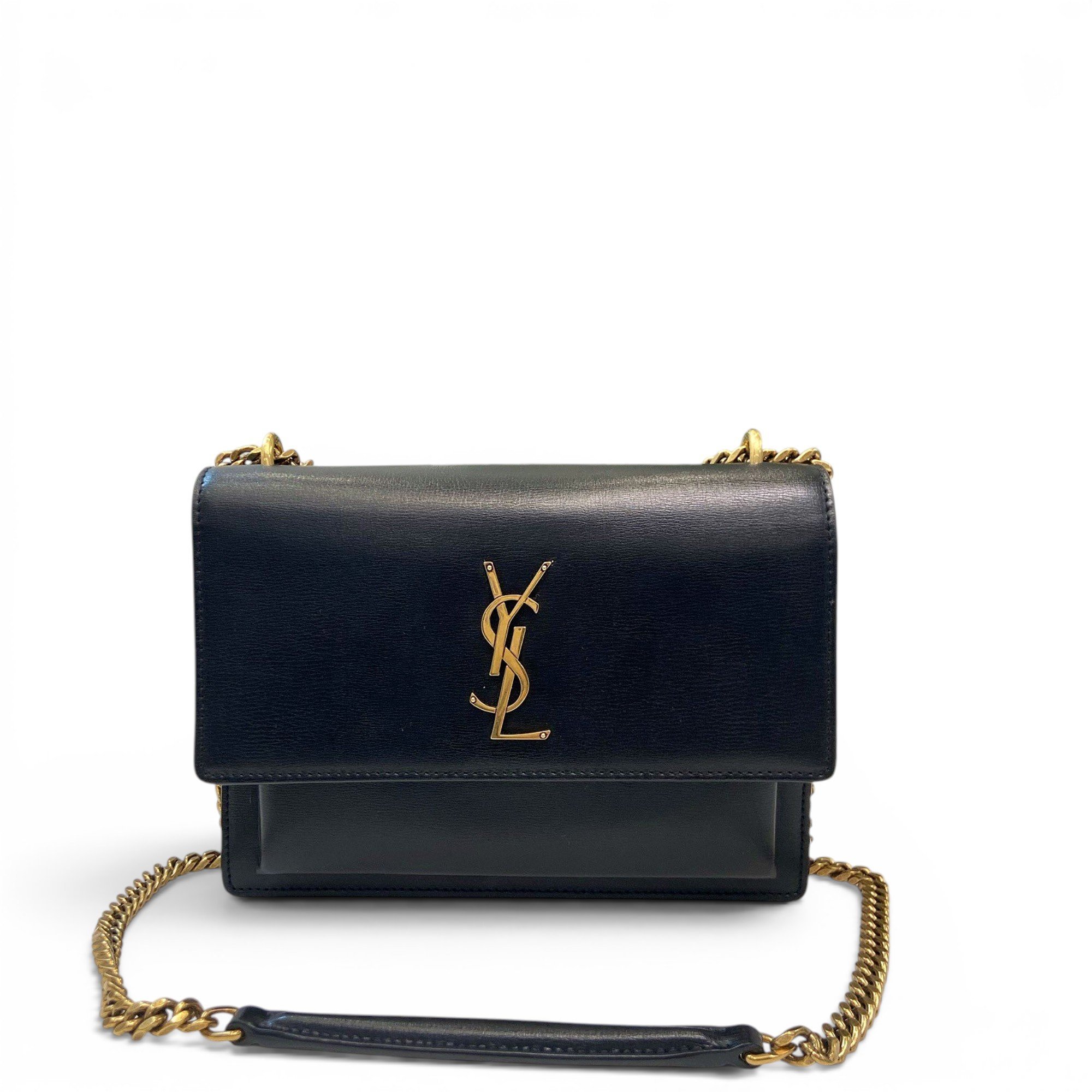 Sunset leather handbag