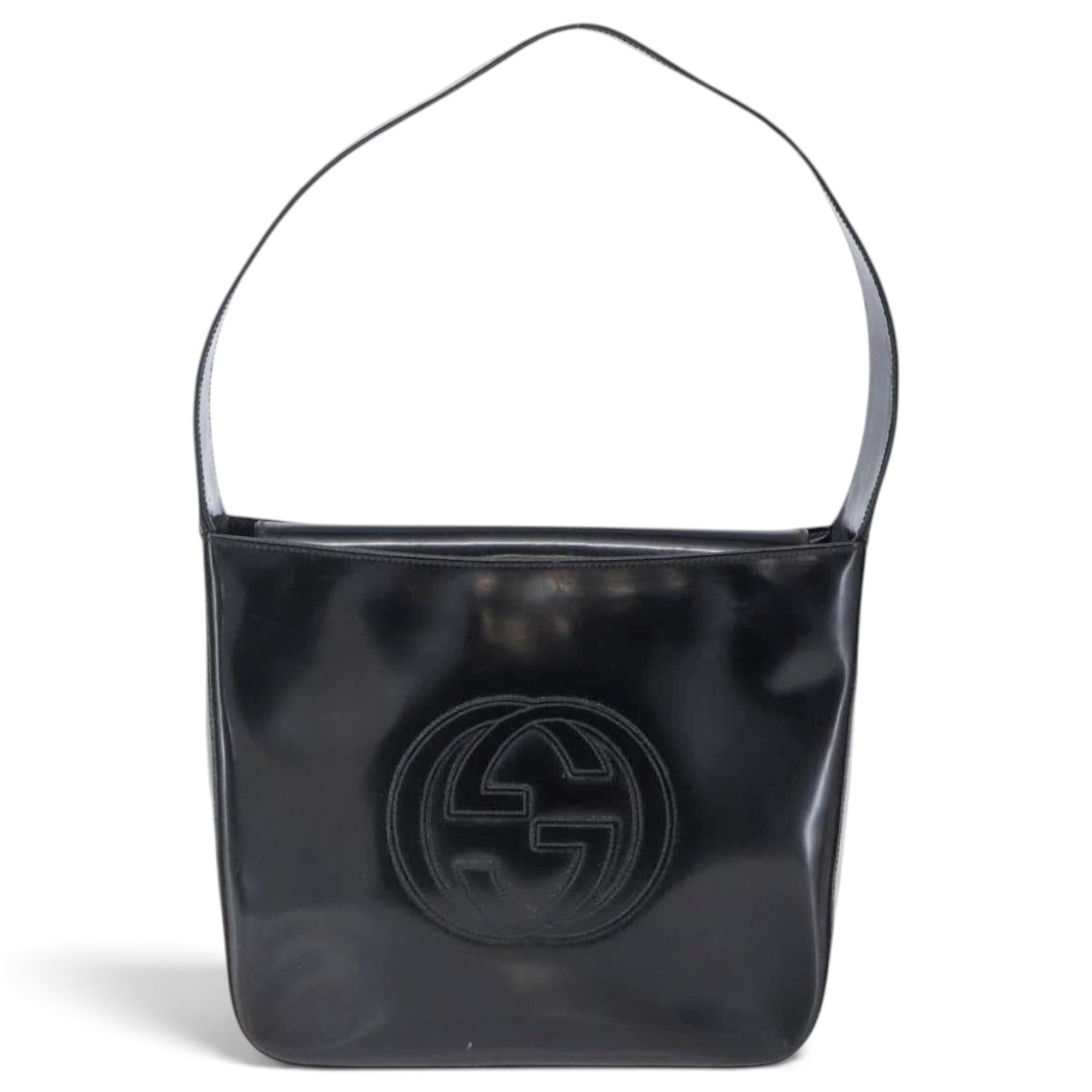 Soho patent leather handbag