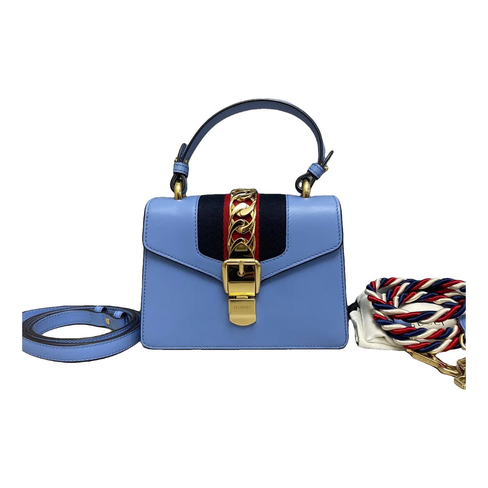 Sylvie leather crossbody bag
