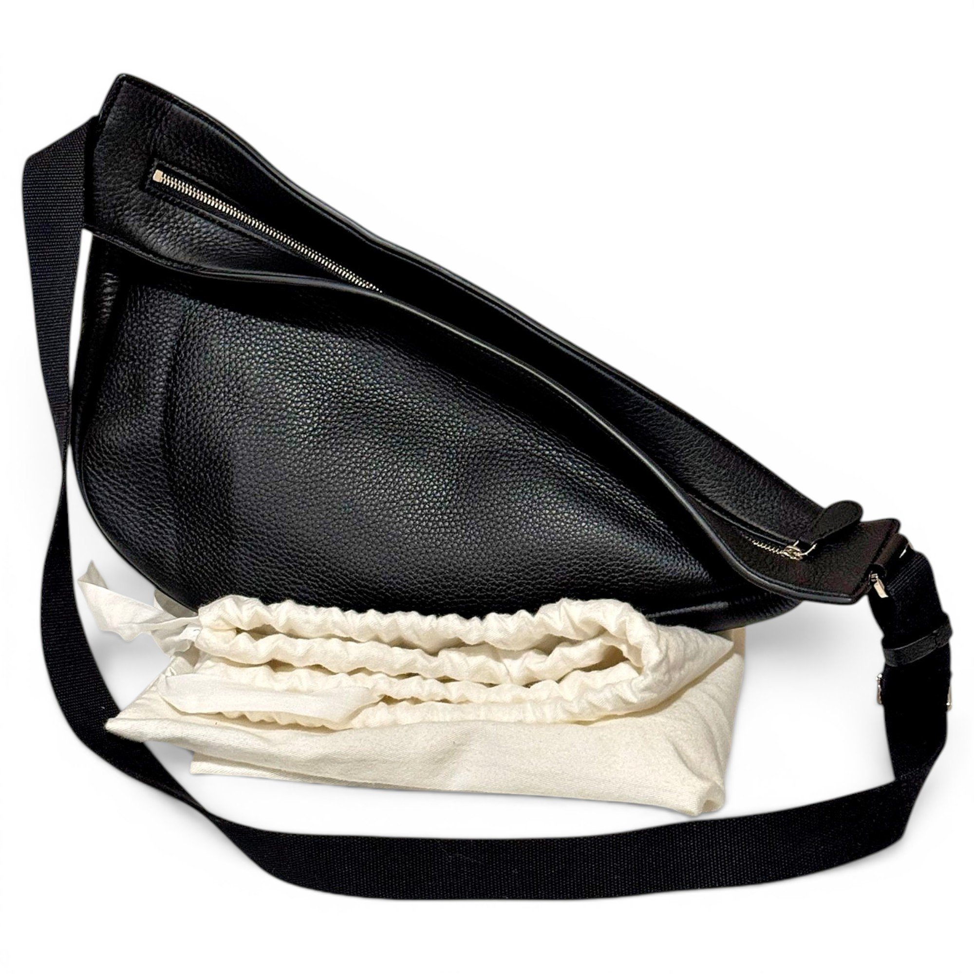 Slouchy Banana leather crossbody bag
