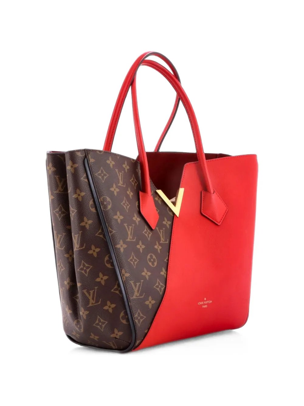 Kimono Handbag Monogram Canvas and Leather MM tote bag
