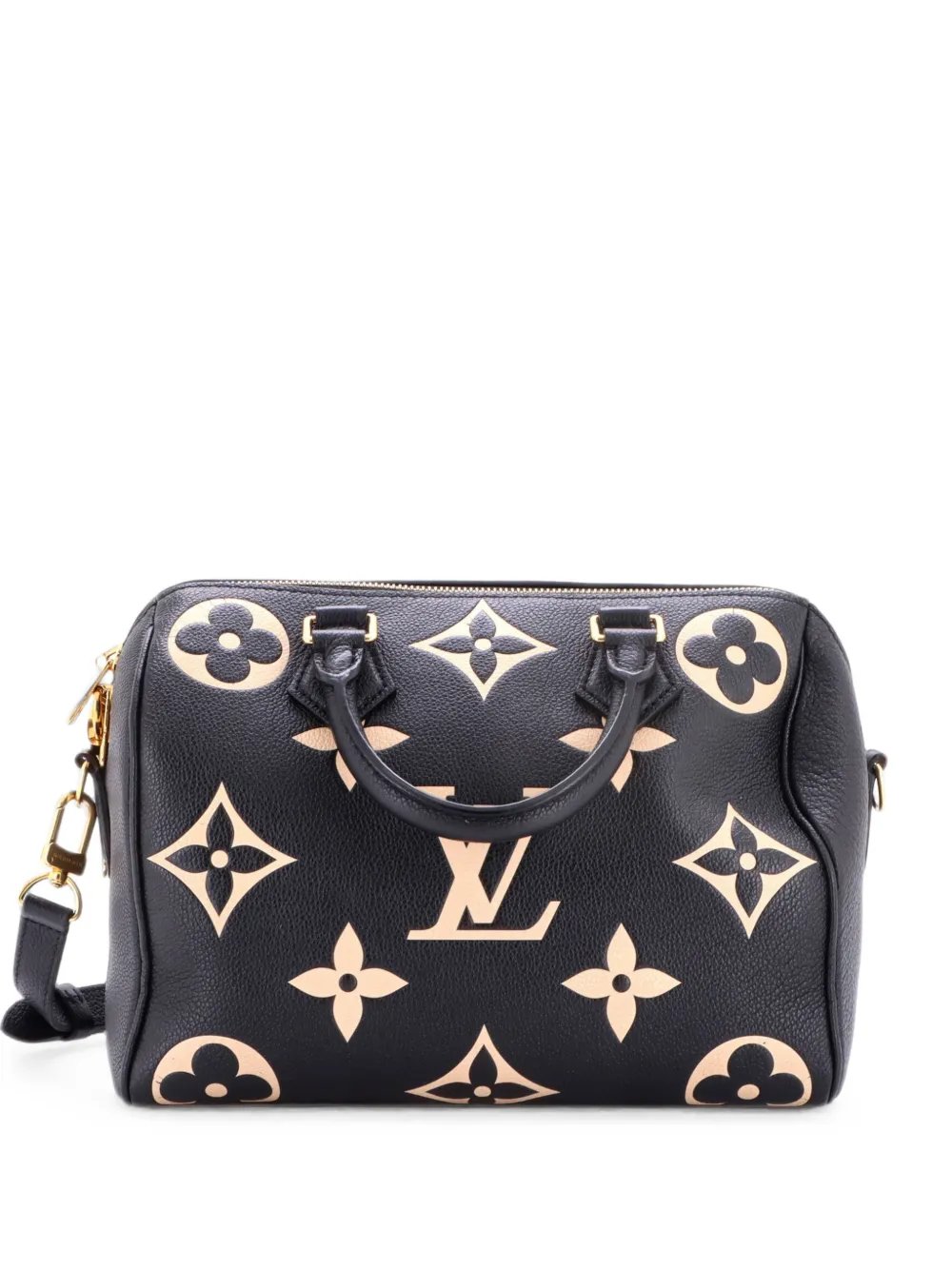 Speedy Bandouliere Bag Bicolor Monogram Empreinte Giant 25 handbag
