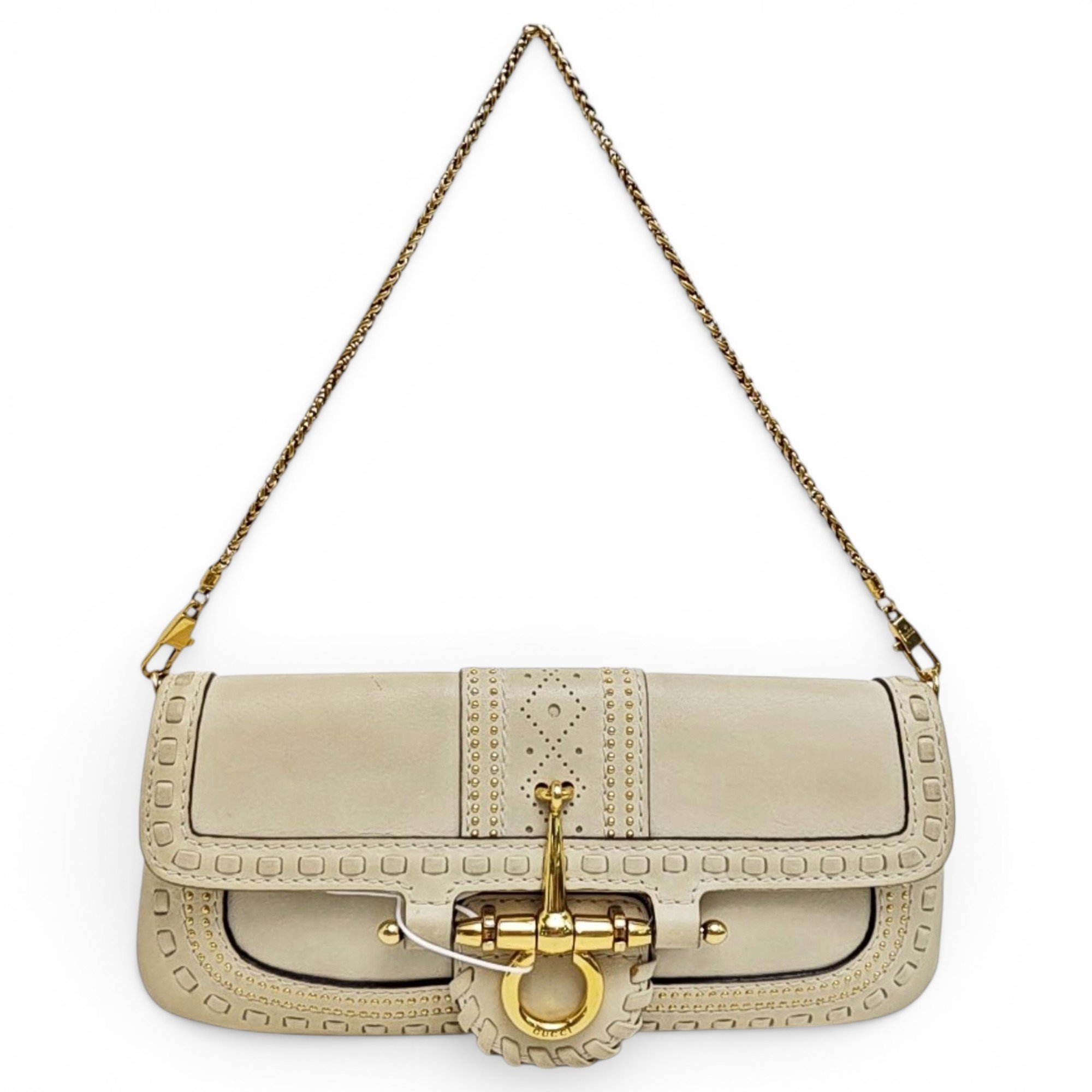 Snaffle Bit leather handbag