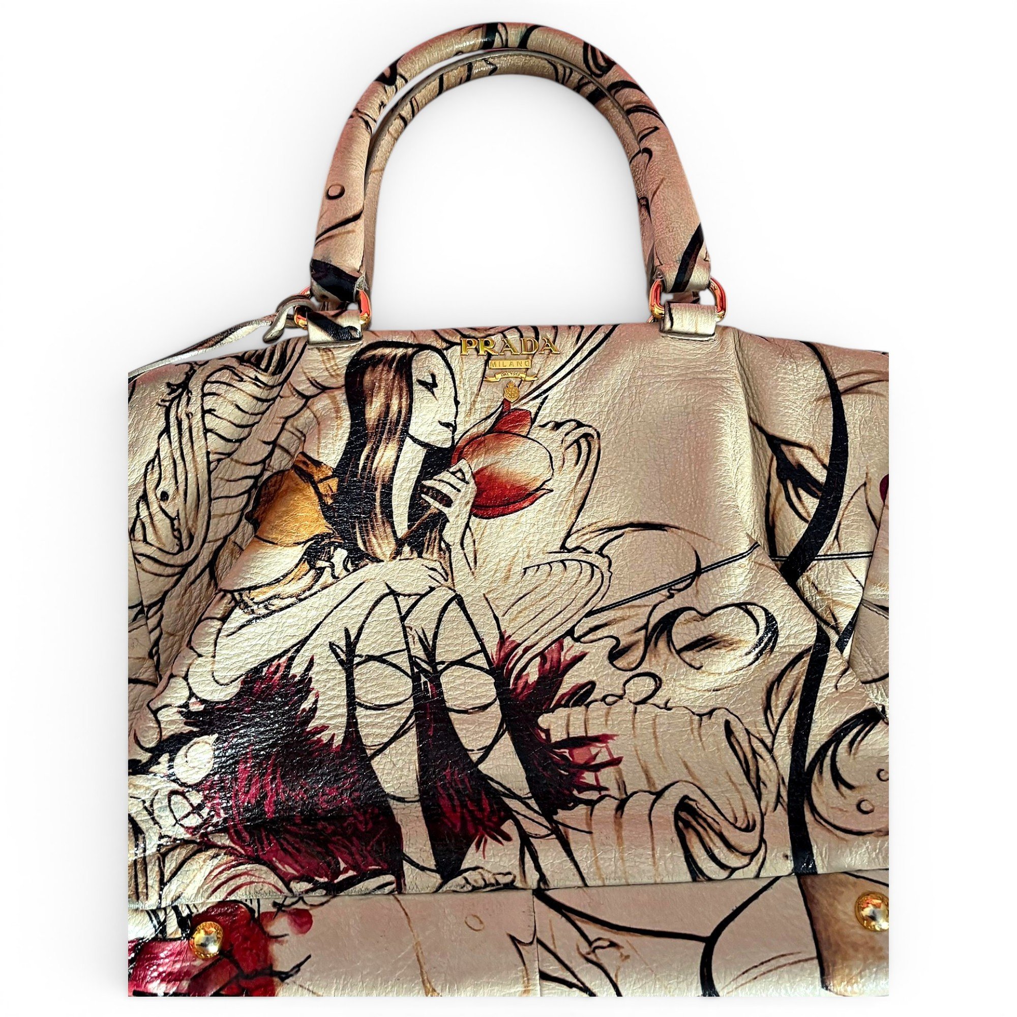 Leather handbag